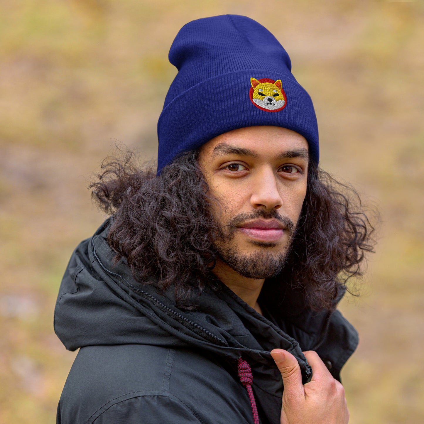 Herren Shiba Inu Beanie