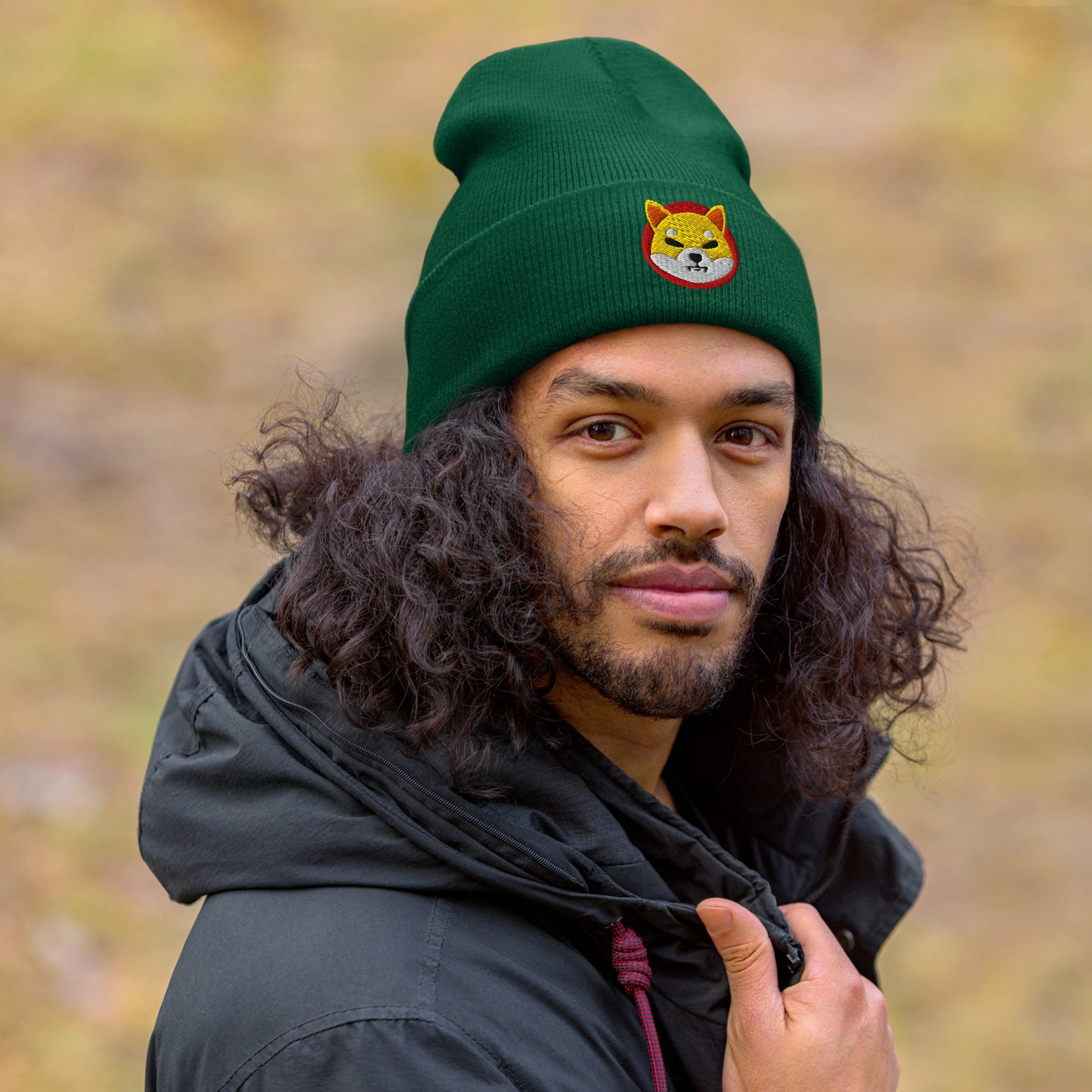 Herren Shiba Inu Beanie