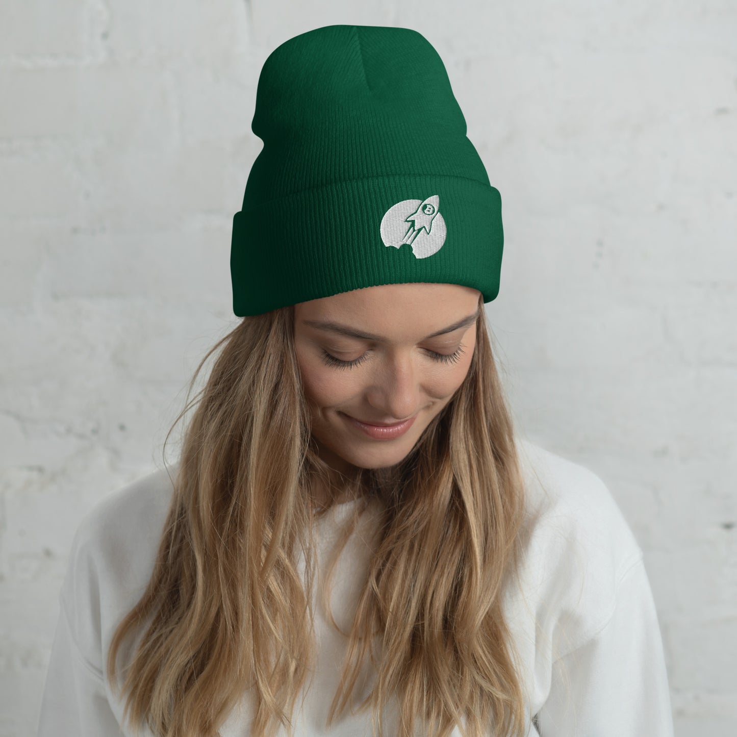 Damen Bitcoin To The Moon Beanie