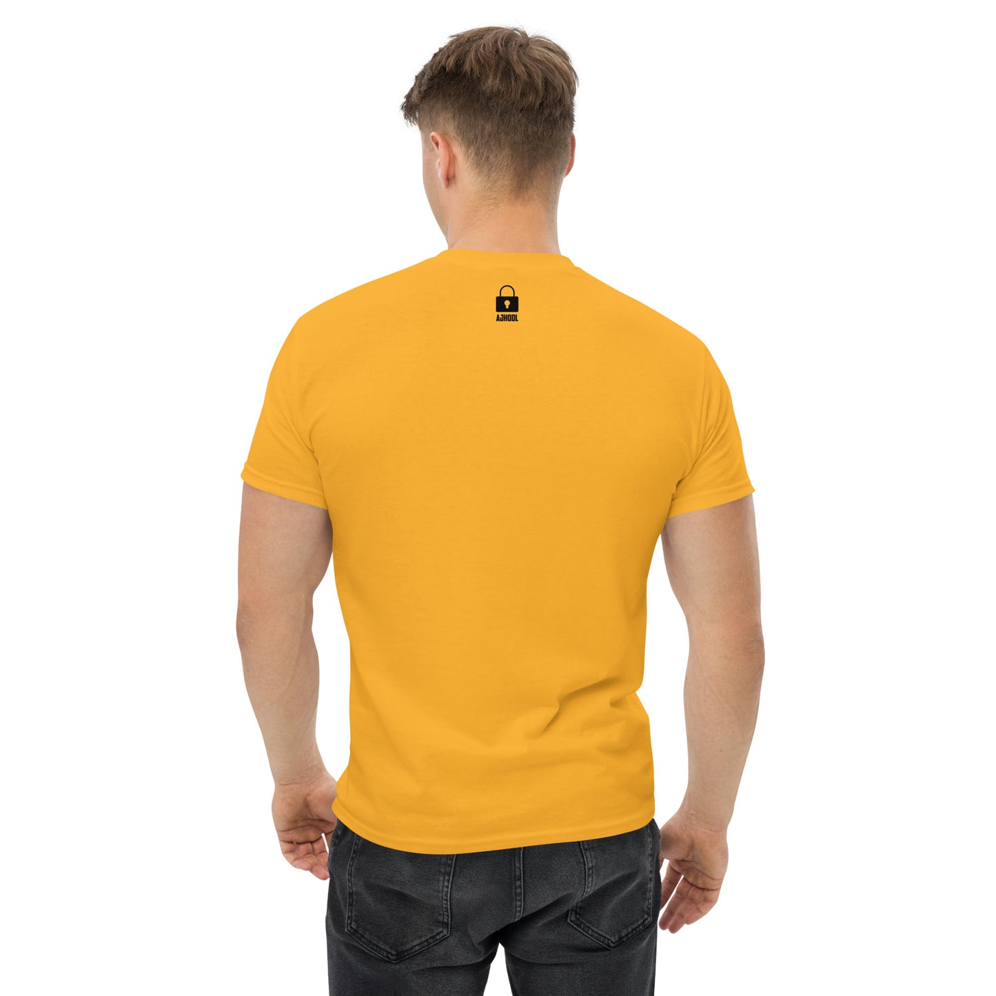 Herren HODL T-Shirt für Bitcoin-Maxis - mit AJHODL Branding - AJHODL Fashion