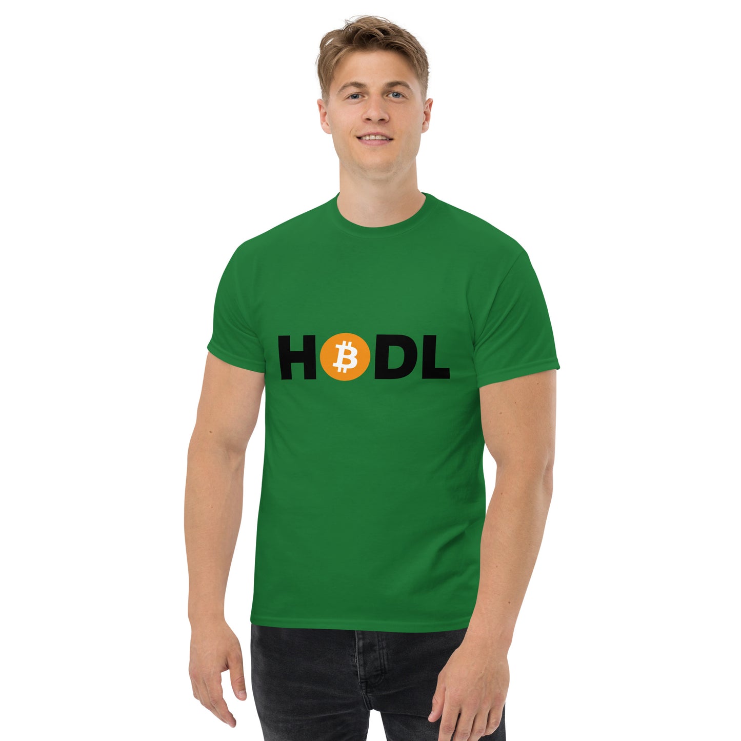 Herren HODL T-Shirt für Bitcoin-Enthusiasten - AJHODL Fashion