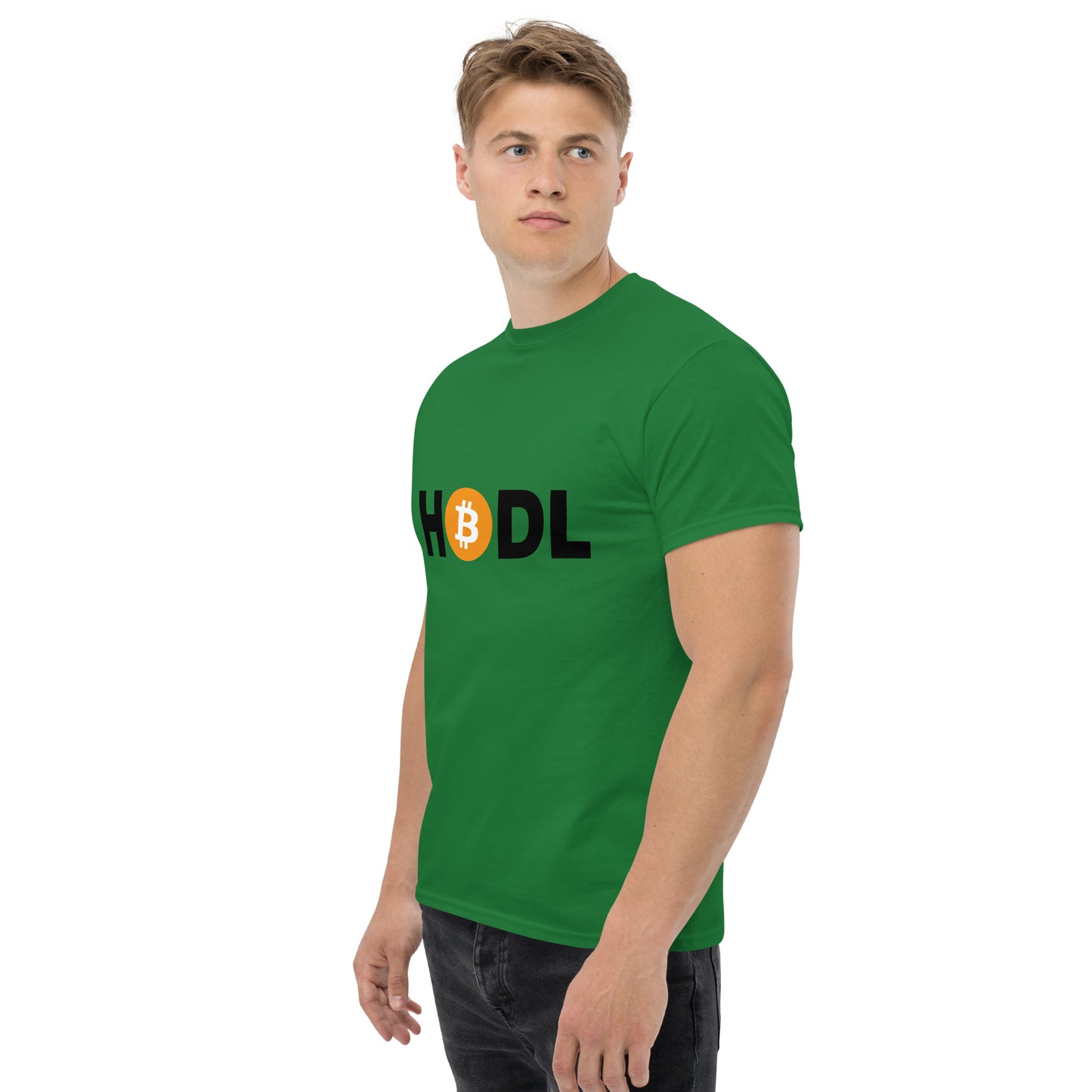 Herren HODL T-Shirt für Bitcoin-Enthusiasten - AJHODL Fashion