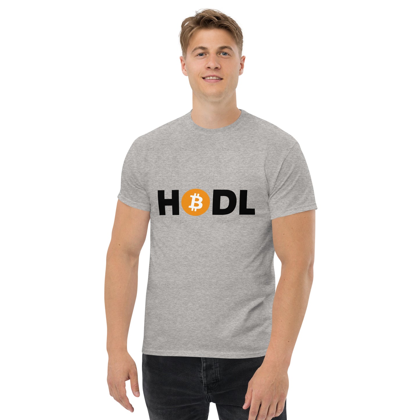 Herren HODL T-Shirt für Bitcoin-Maxis - AJHODL Fashion