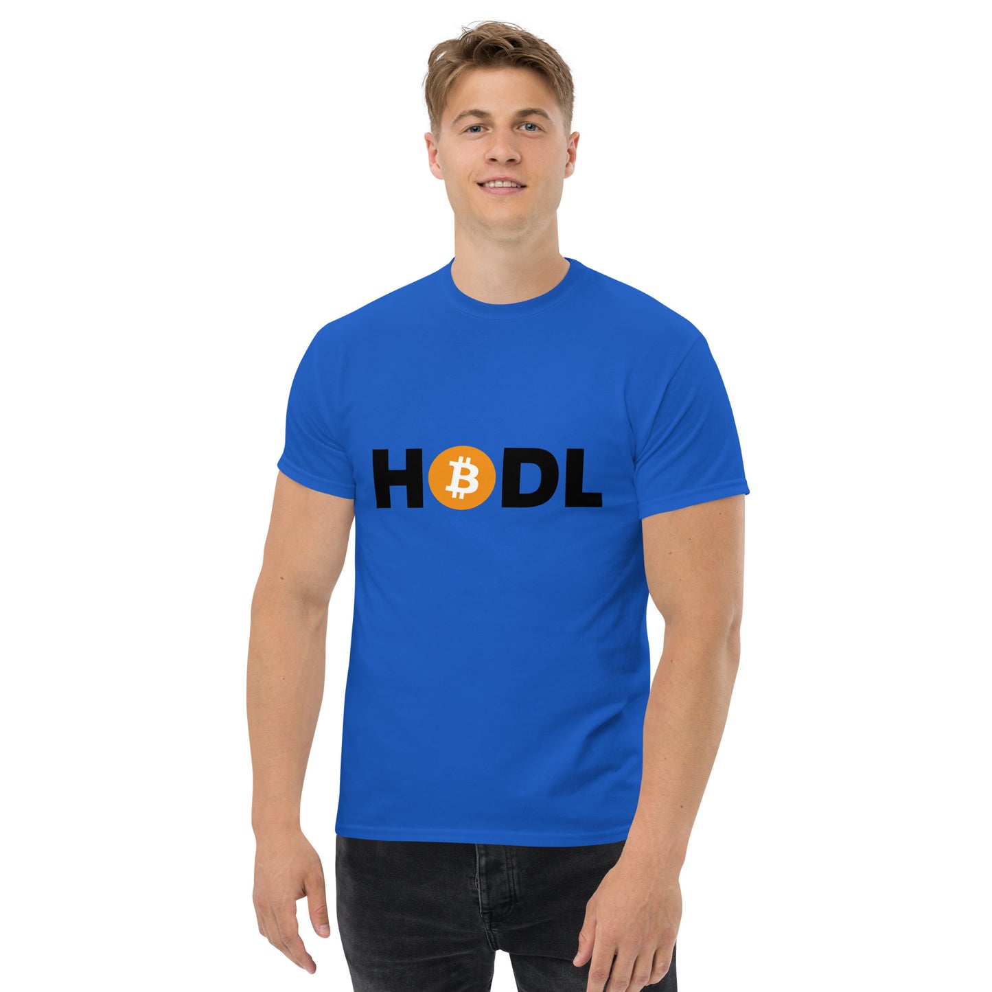 Herren HODL T-Shirt für Bitcoin-Maxis - AJHODL Fashion