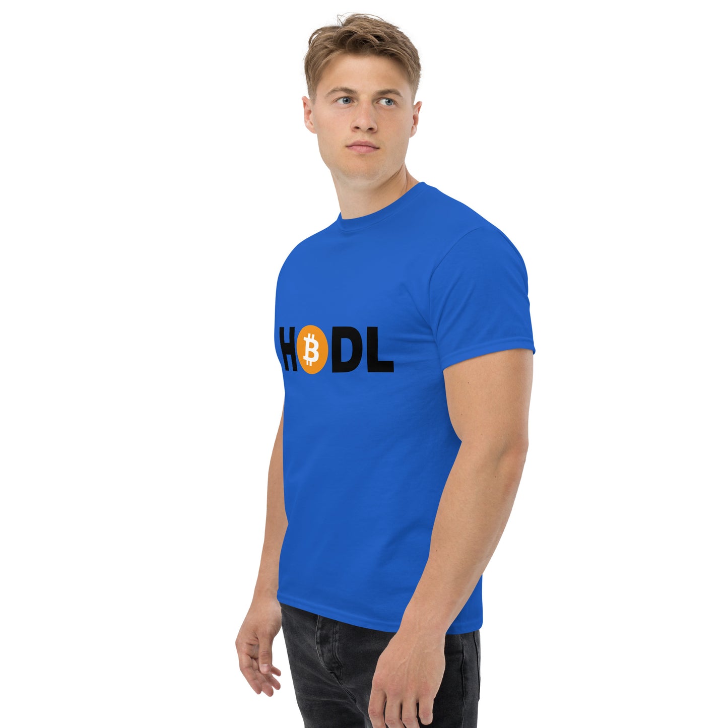 Herren HODL T-Shirt für Bitcoin-Maxis - AJHODL Fashion