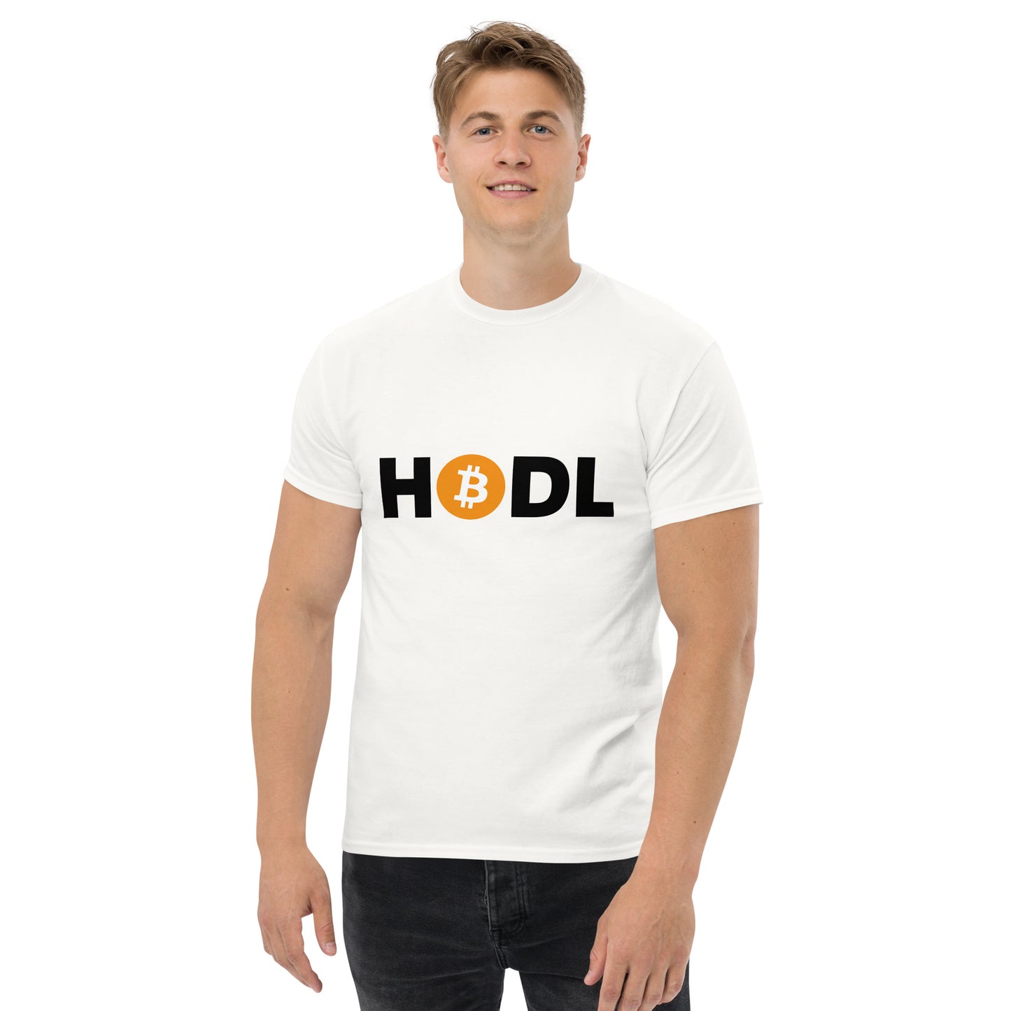 Herren HODL T-Shirt für Krypto-Enthusiasten - AJHODL Fashion