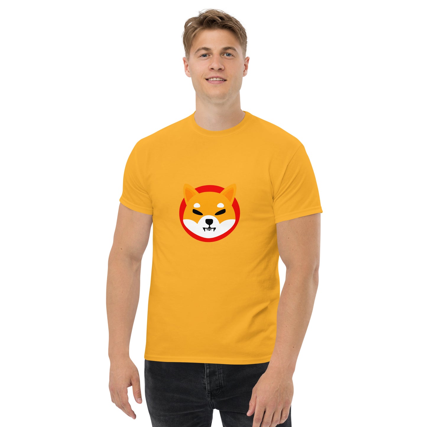 Herren Shiba Inu T-Shirt