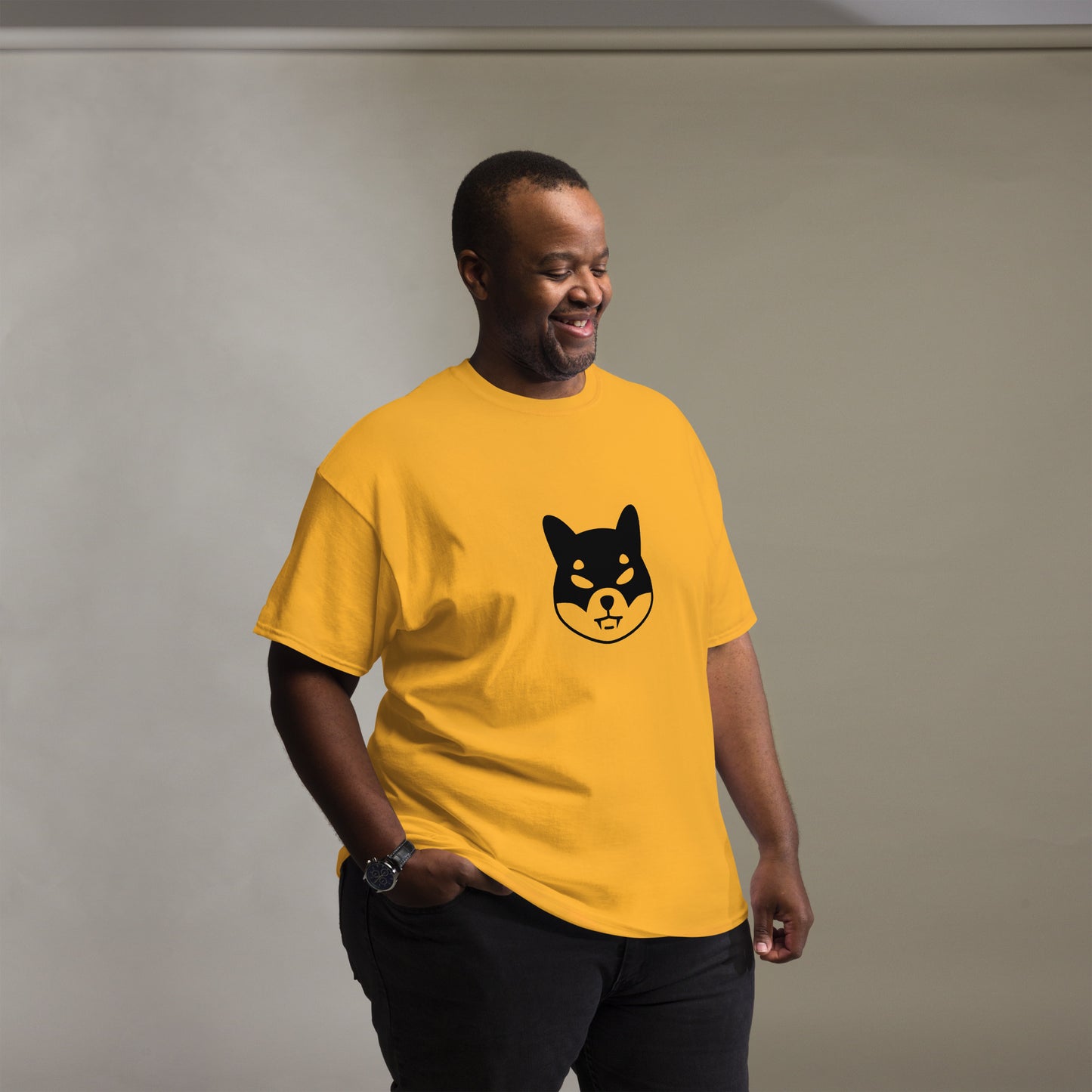 Herren Batman Shiba Inu T-Shirt