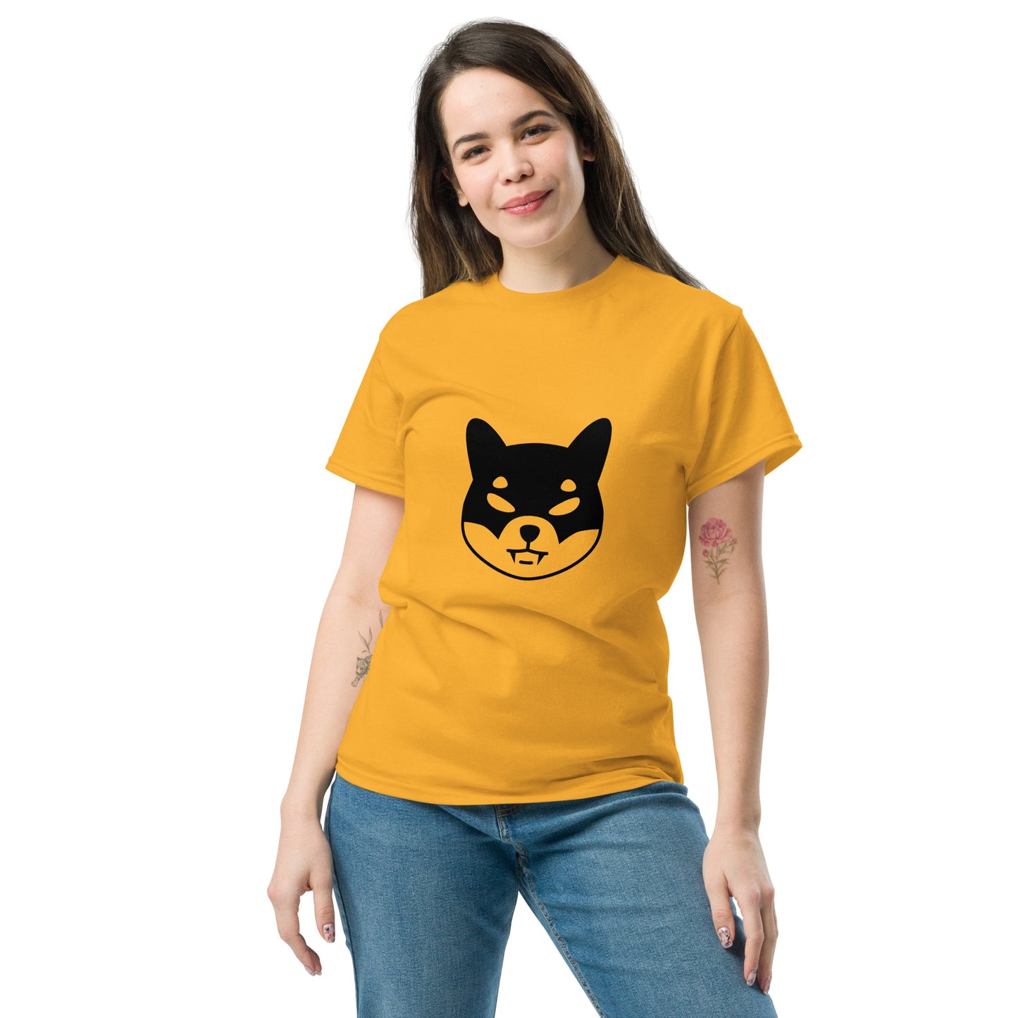 Damen Batman Shiba Inu T-Shirt
