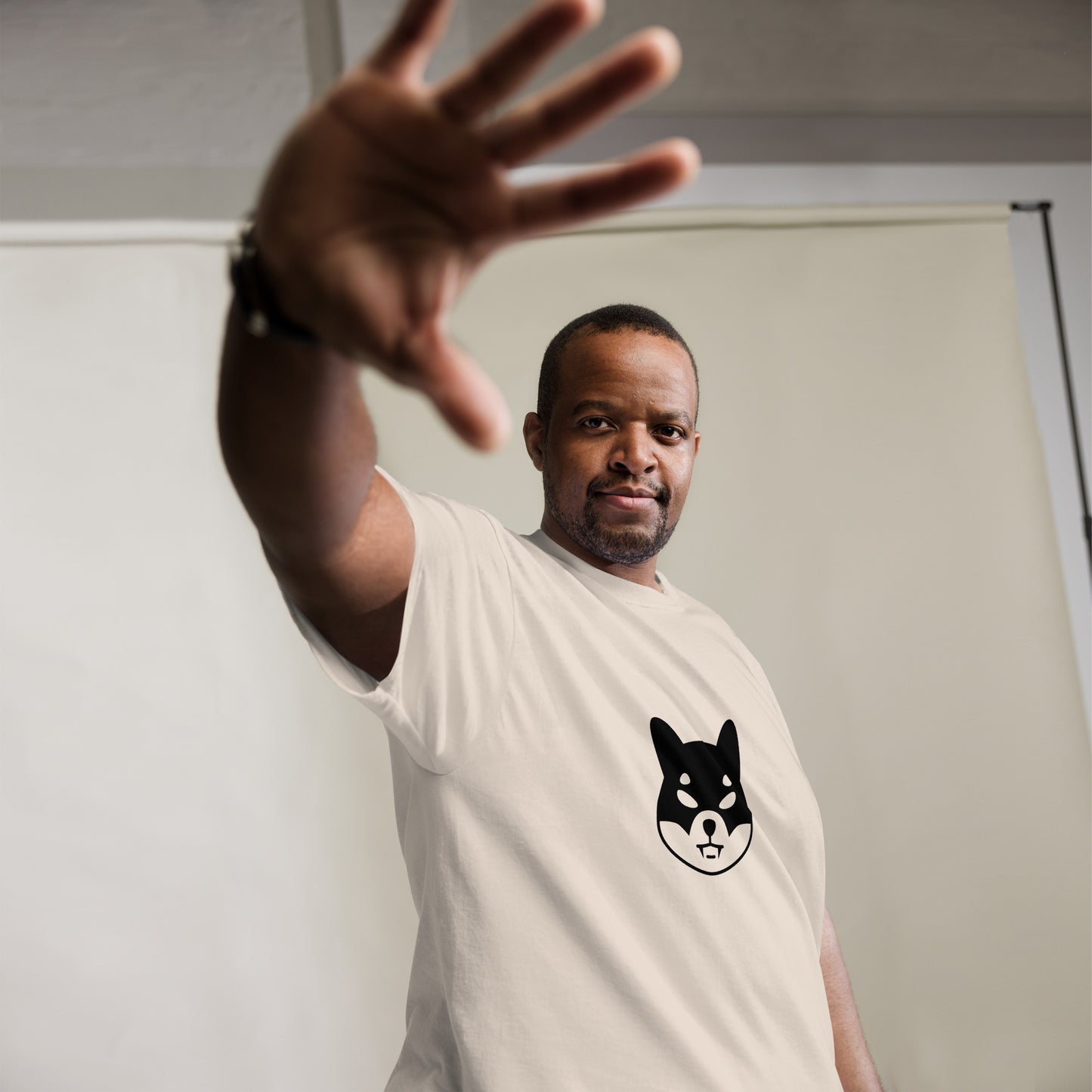 Herren Batman Shiba Inu T-Shirt
