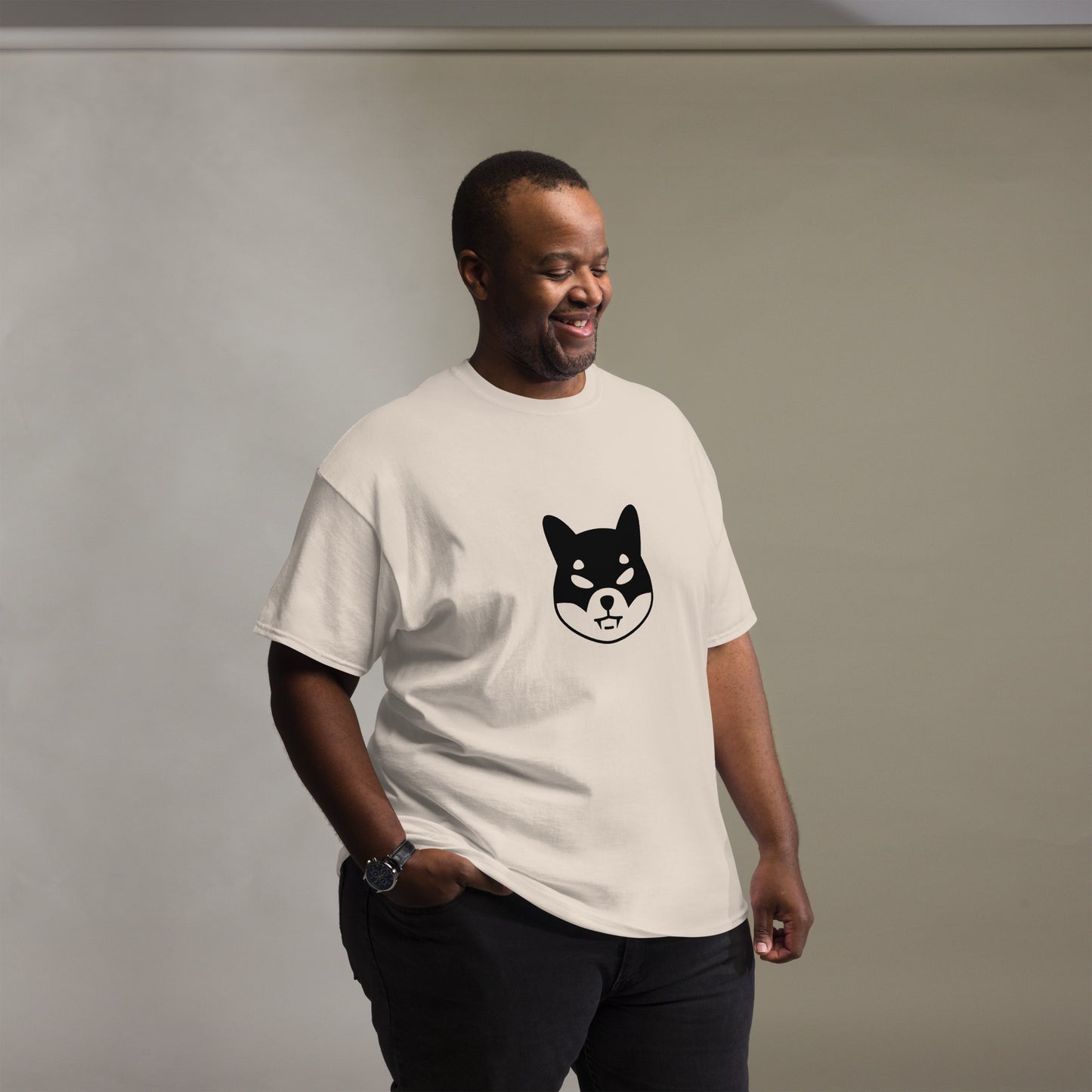 Herren Batman Shiba Inu T-Shirt