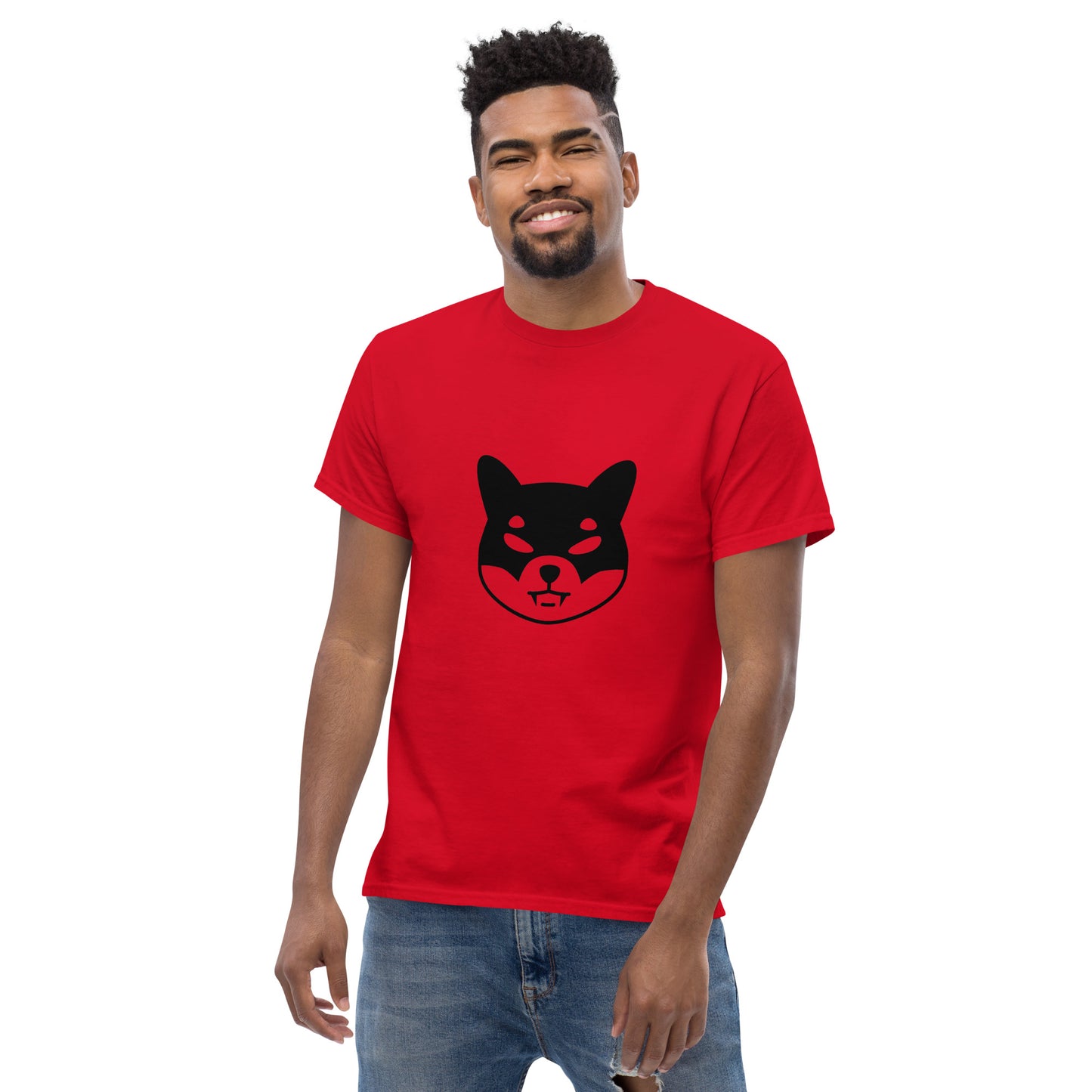 Herren Batman Shiba Inu T-Shirt