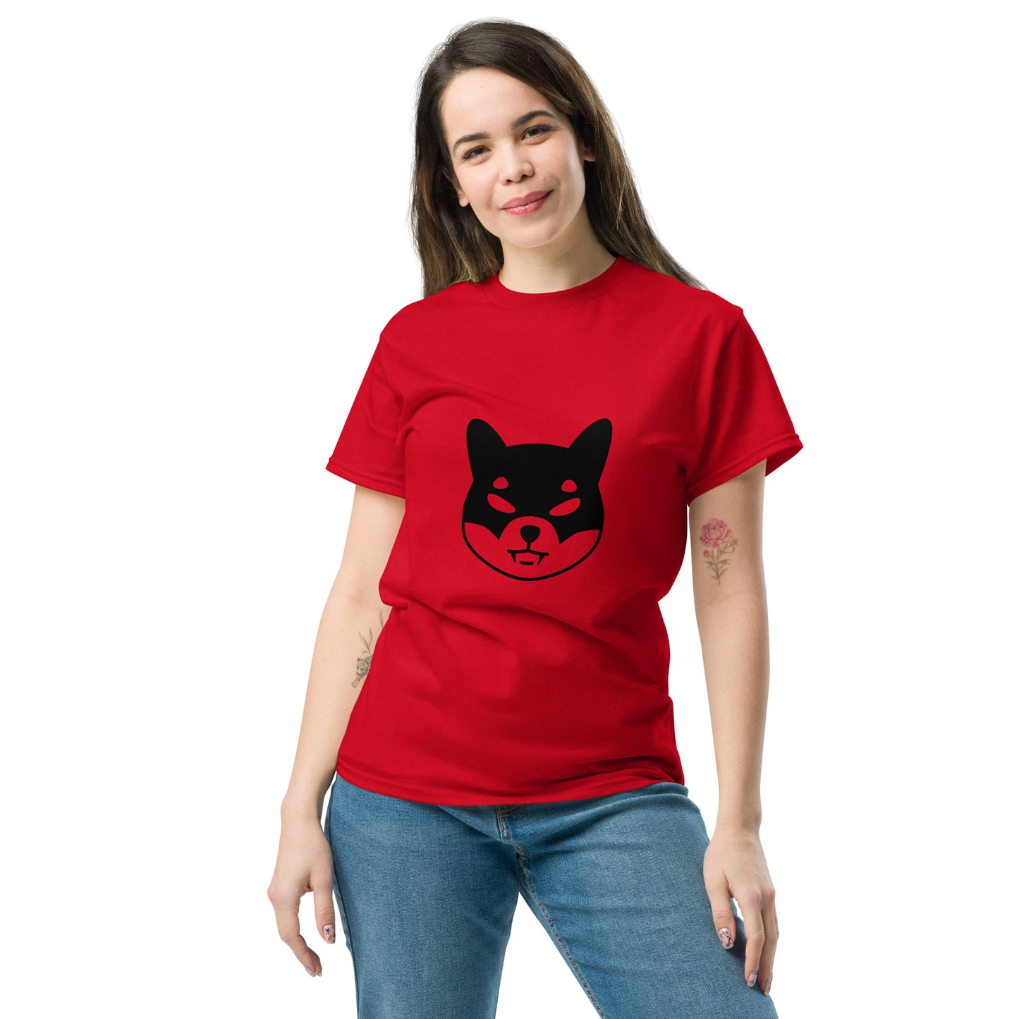 Damen Batman Shiba Inu T-Shirt
