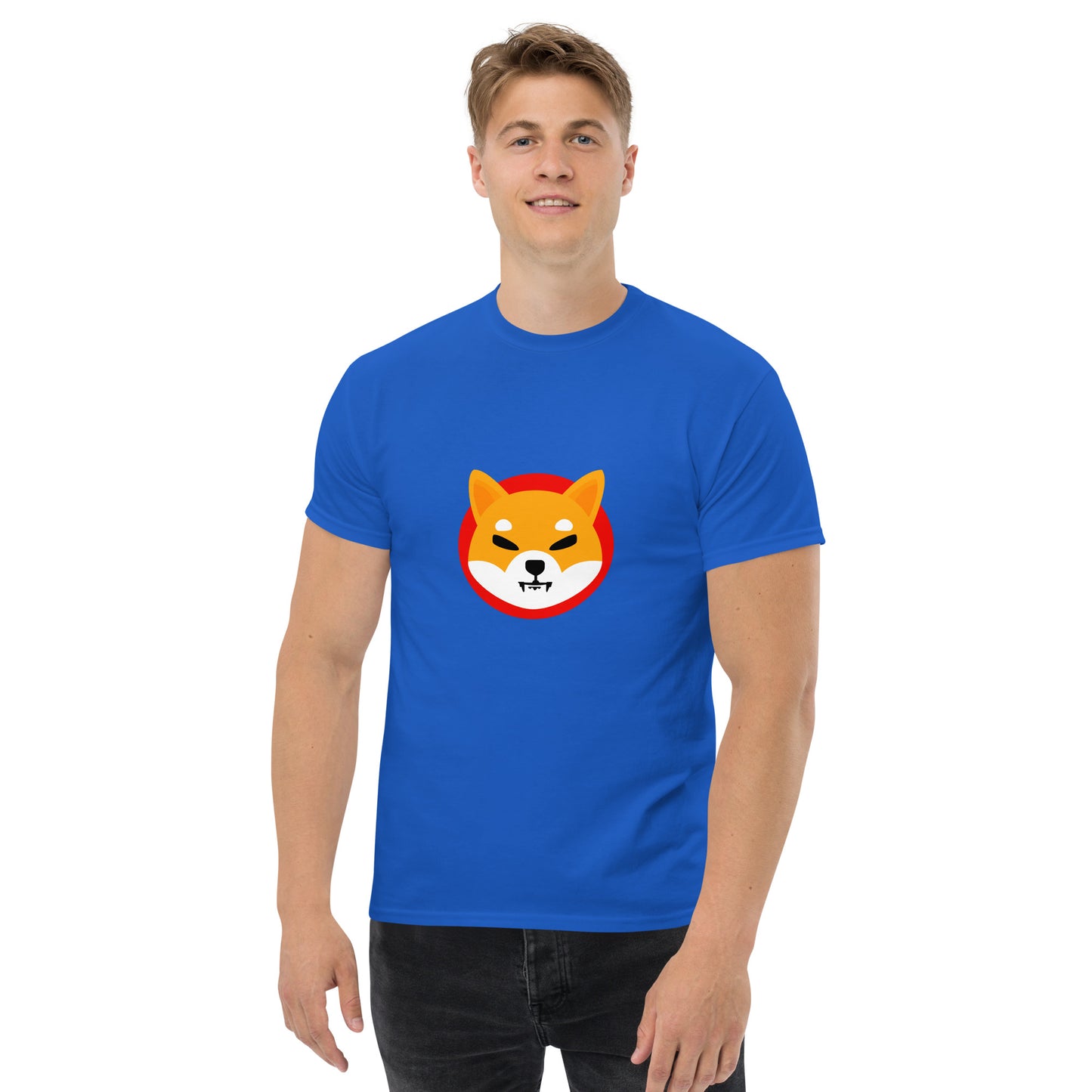 Herren Shiba Inu T-Shirt