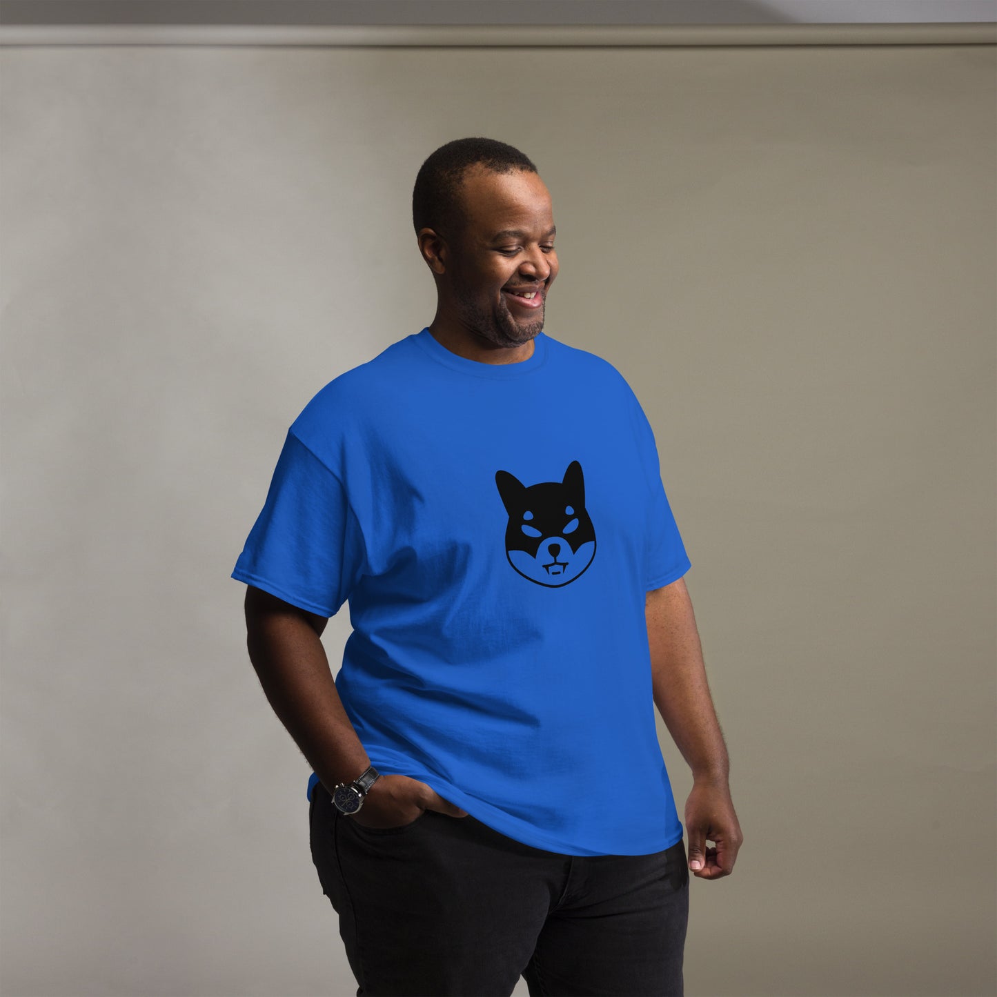 Herren Batman Shiba Inu T-Shirt