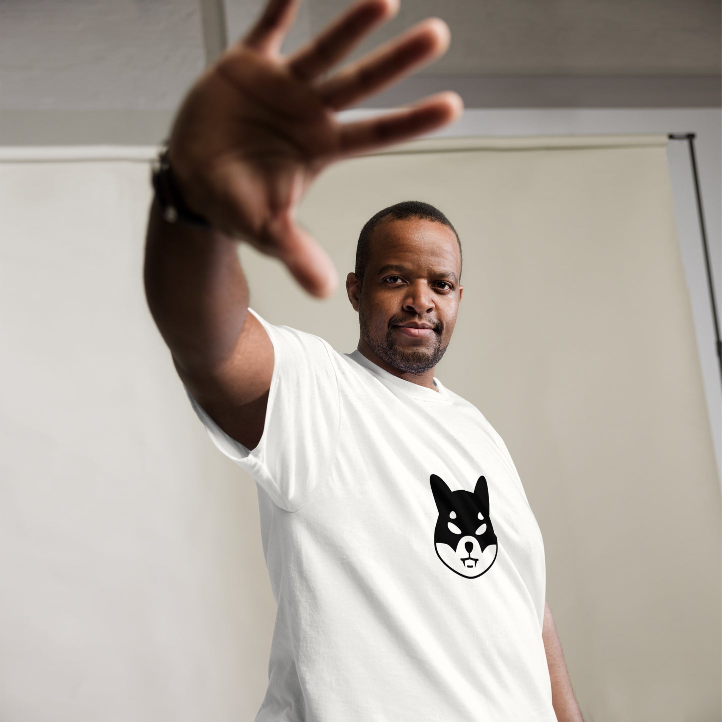 Herren Batman Shiba Inu T-Shirt