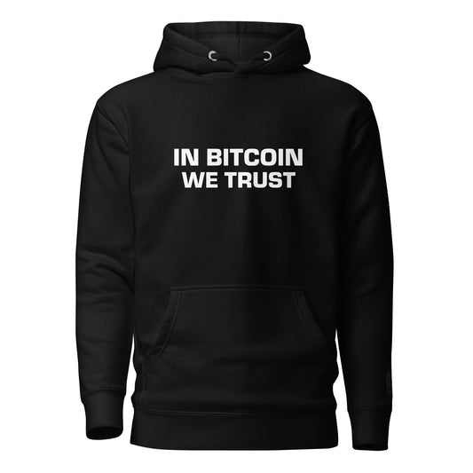 Herren In Bitcoin We Trust Hoodie