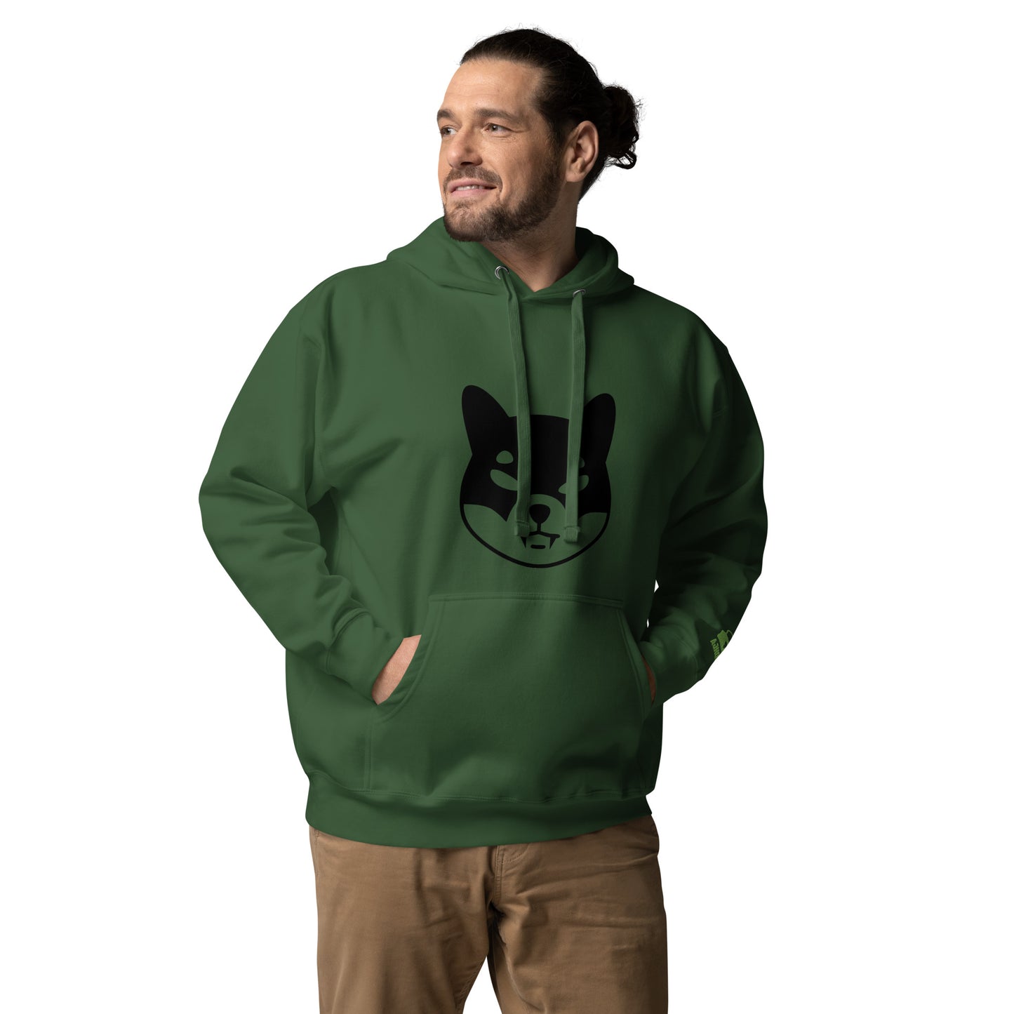Herren Batman Shiba Inu Hoodie