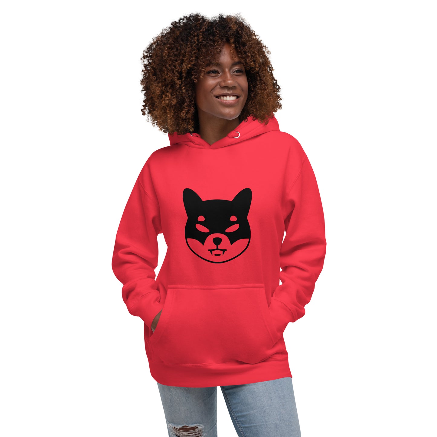 Damen Batman Shiba Inu Hoodie