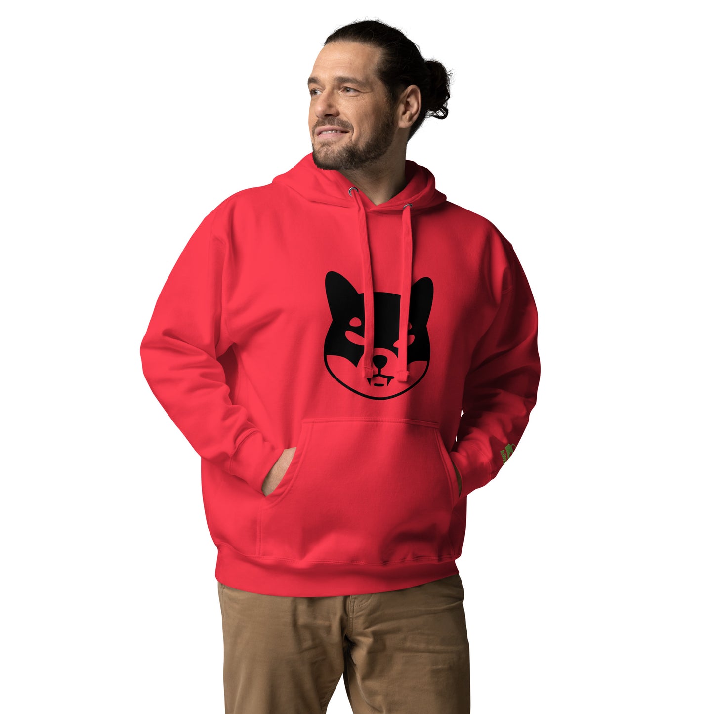 Herren Batman Shiba Inu Hoodie