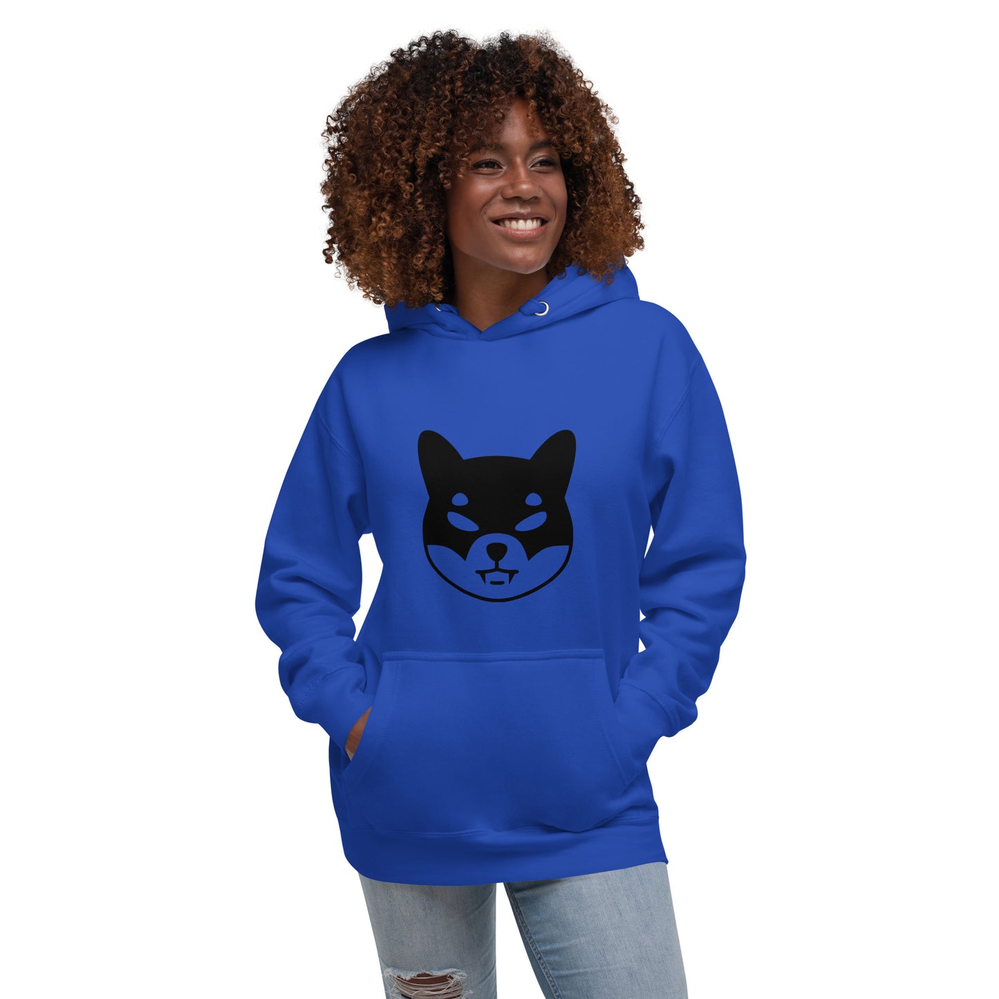 Damen Batman Shiba Inu Hoodie