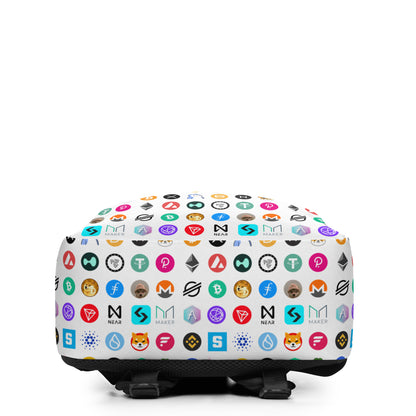 Crypto Allstars Rucksack Weiss