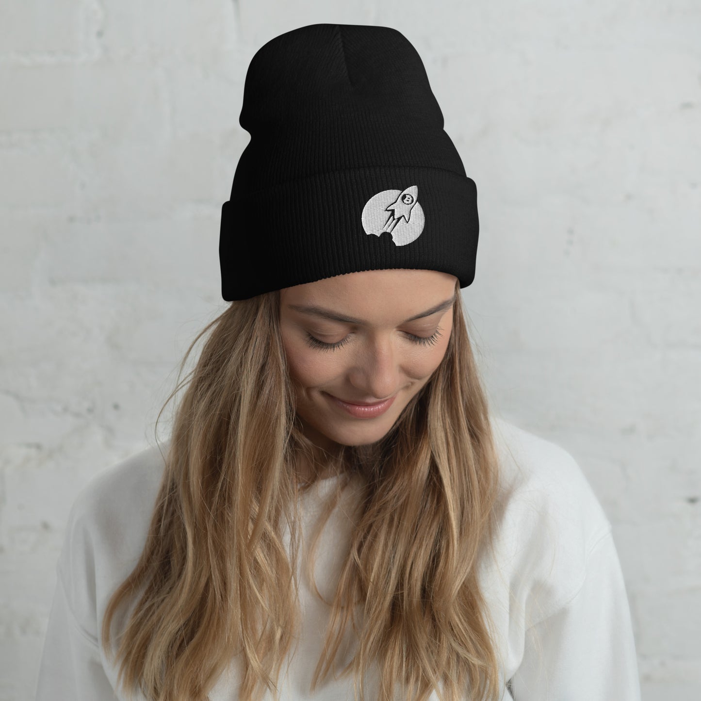 Damen Bitcoin To The Moon Beanie
