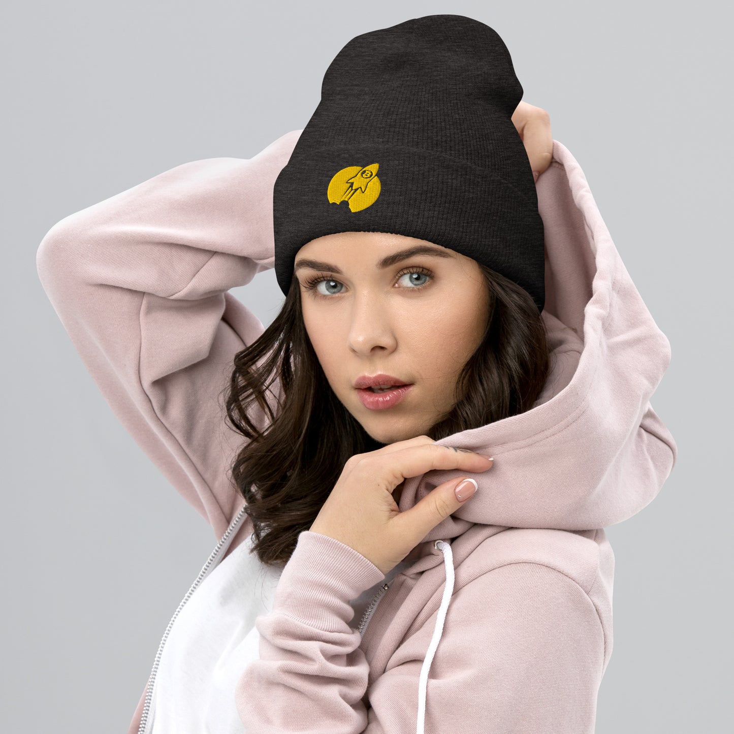 Damen Bitcoin To The Moon Beanie
