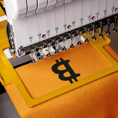Damen Bitcoin Logo Beanie Schwarz