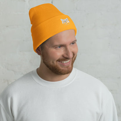 Herren Batman Shiba Inu Beanie Weiss