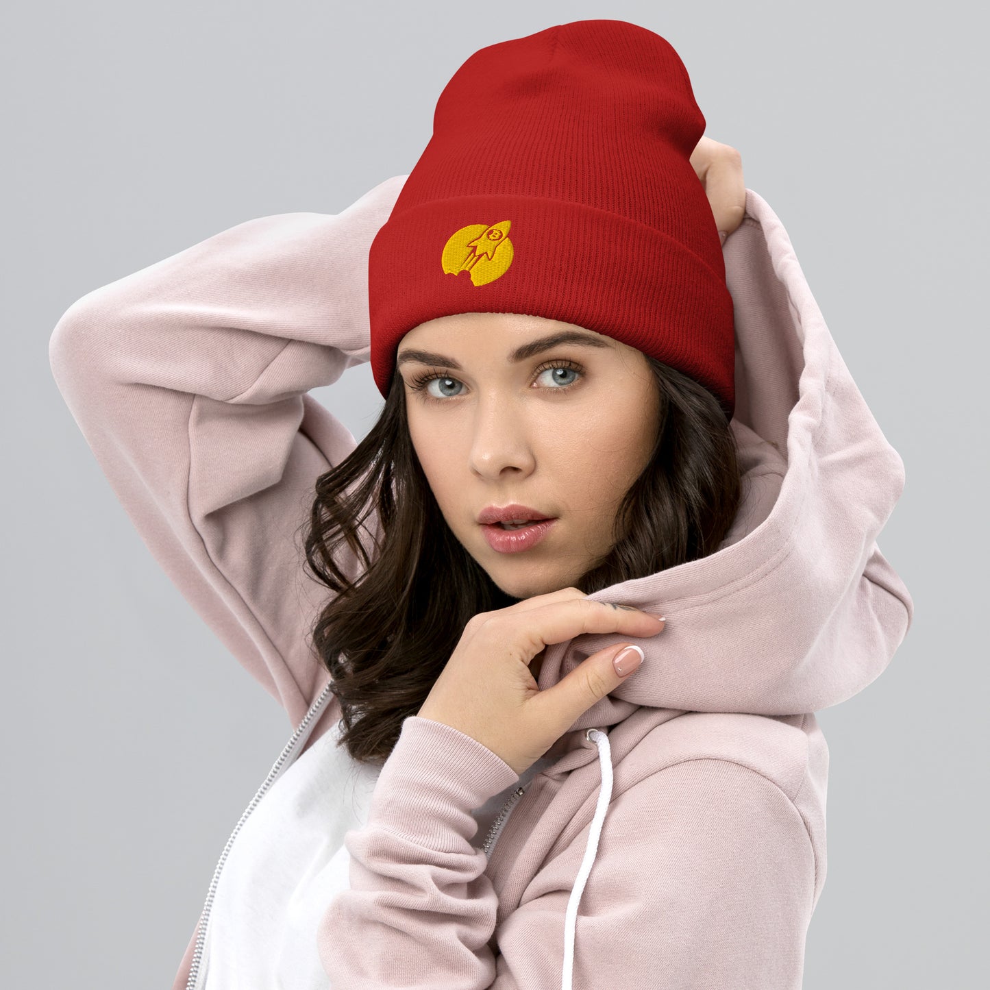 Damen Bitcoin To The Moon Beanie