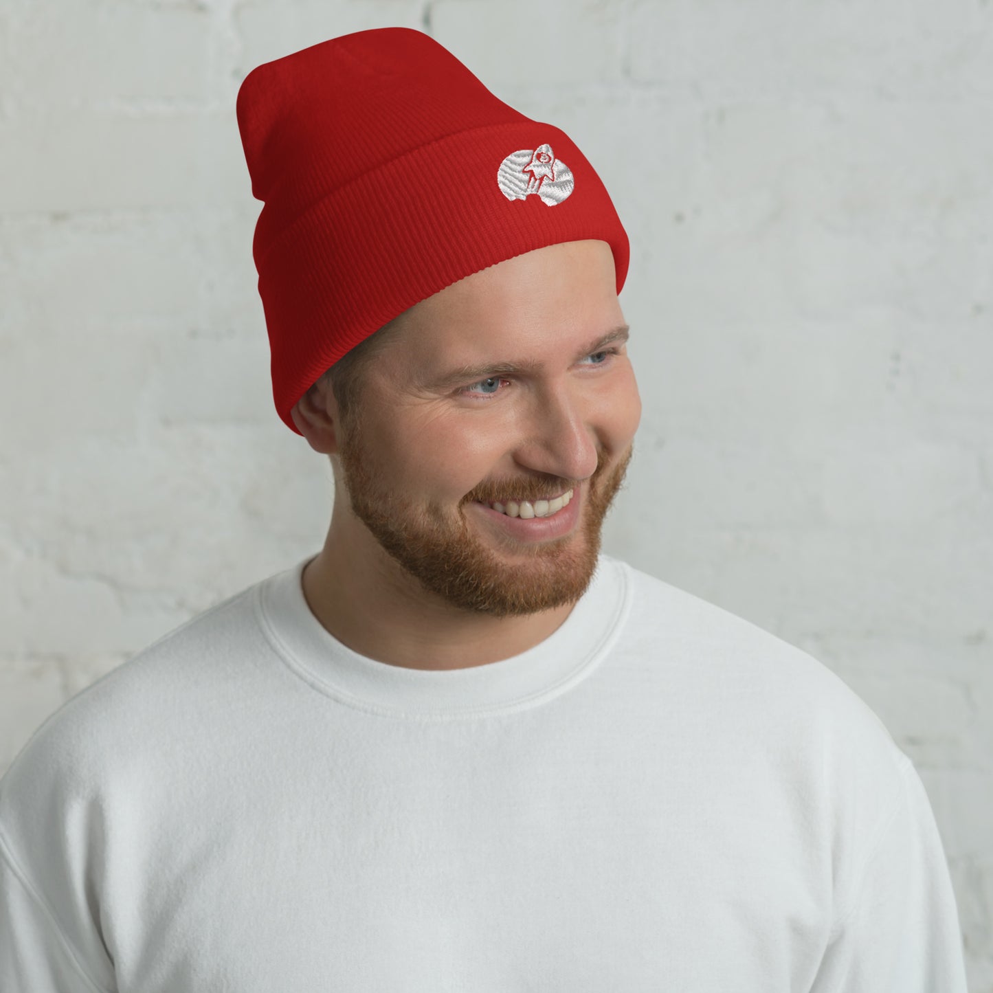 Herren Bitcoin To The Moon Beanie