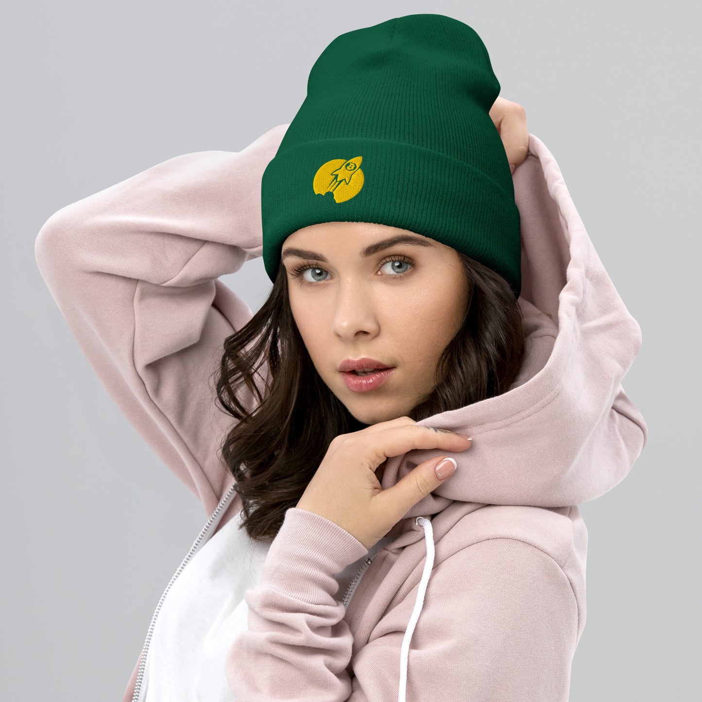 Damen Bitcoin To The Moon Beanie