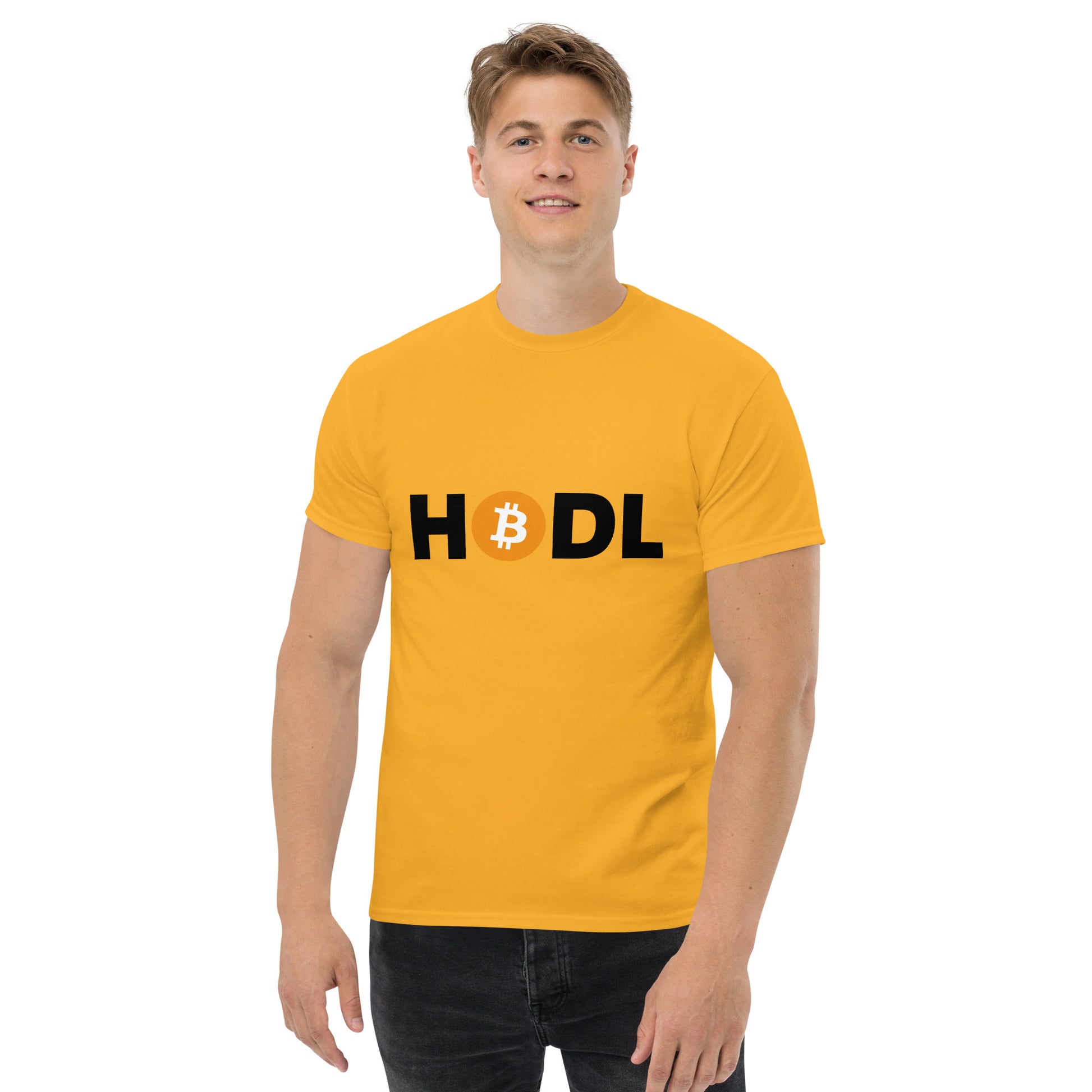 Herren HODL T-Shirt für Bitcoin-Maxis - AJHODL Fashion