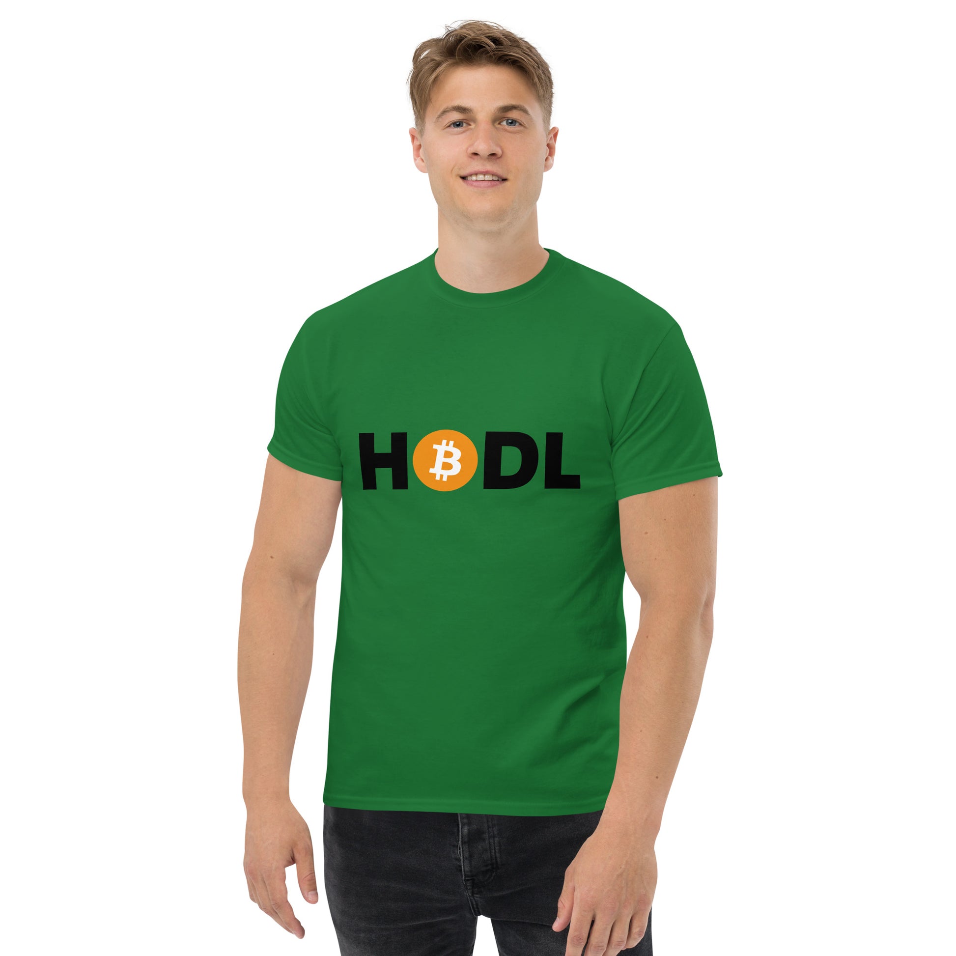 Herren HODL T-Shirt für Bitcoin-Enthusiasten - AJHODL Fashion