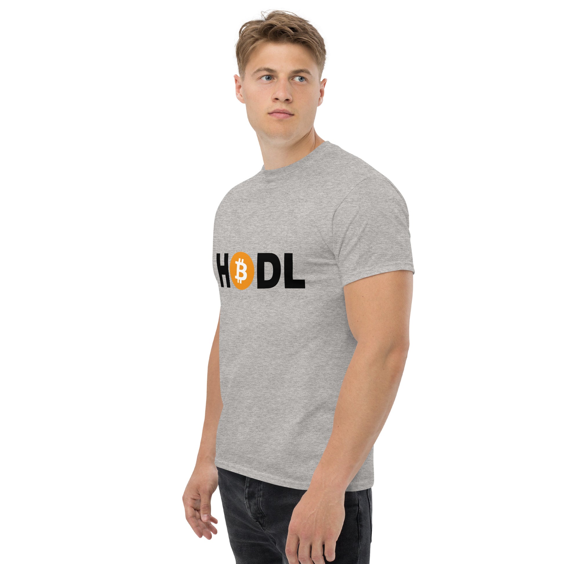 Herren HODL T-Shirt für Bitcoin-Maxis - AJHODL Fashion