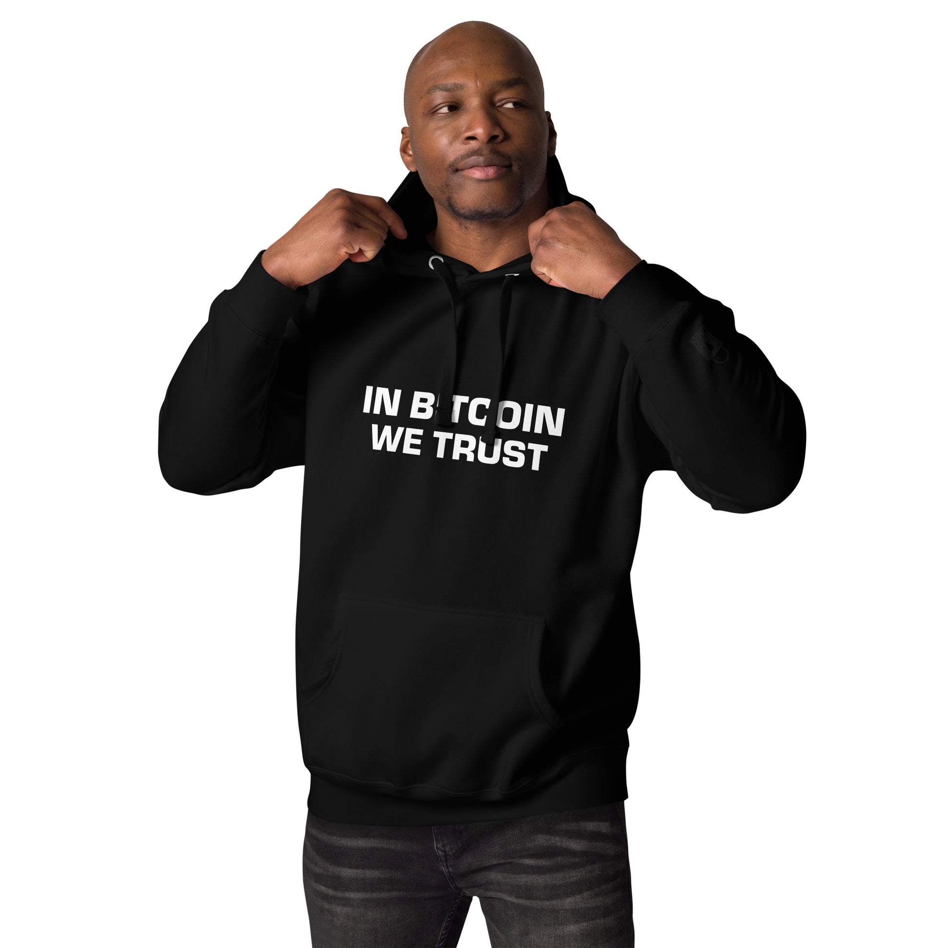 Herren Hoodie mit Schriftzug für Bitcoin-Maxis - AJHODL Fashion