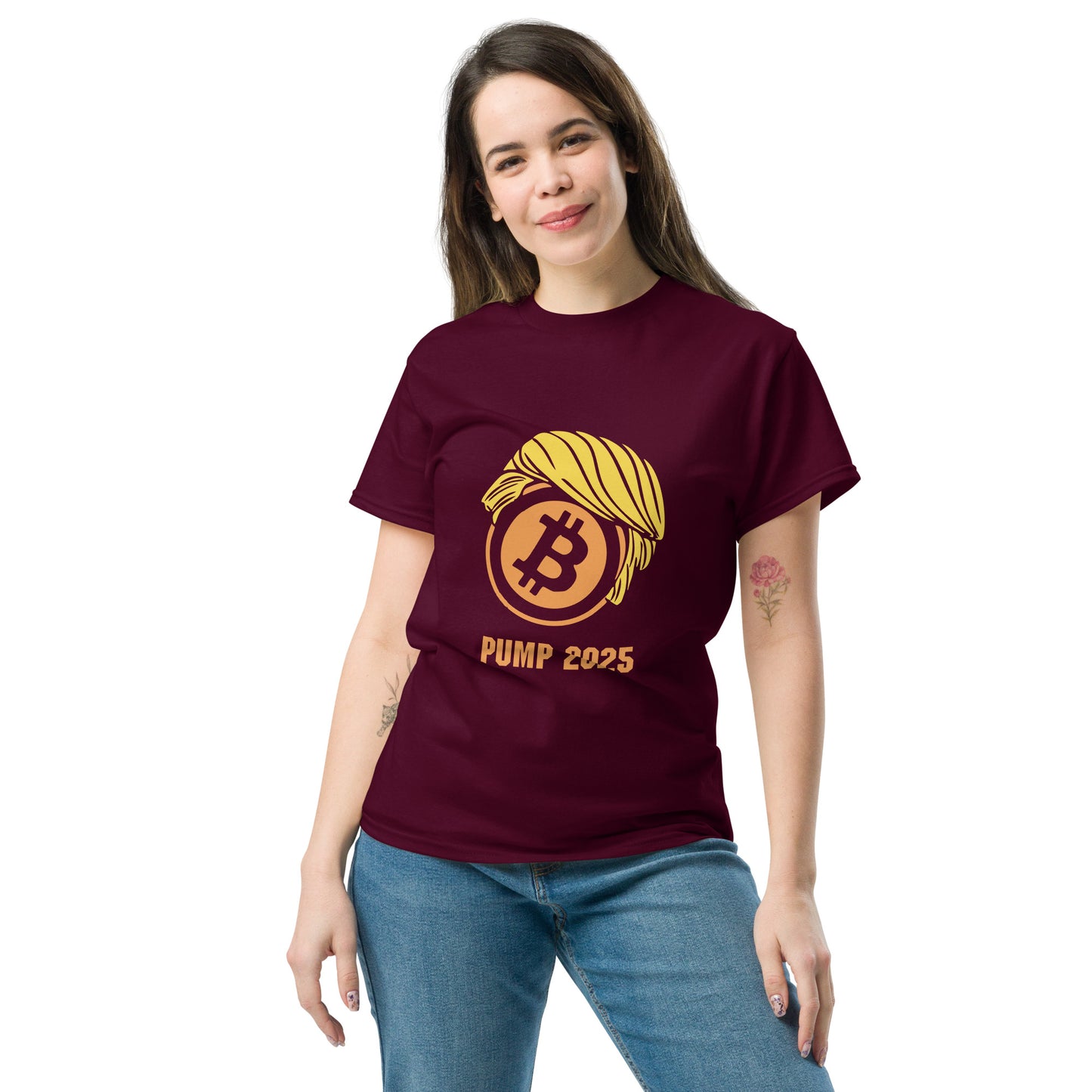 Damen Bitcoin Pump T-Shirt