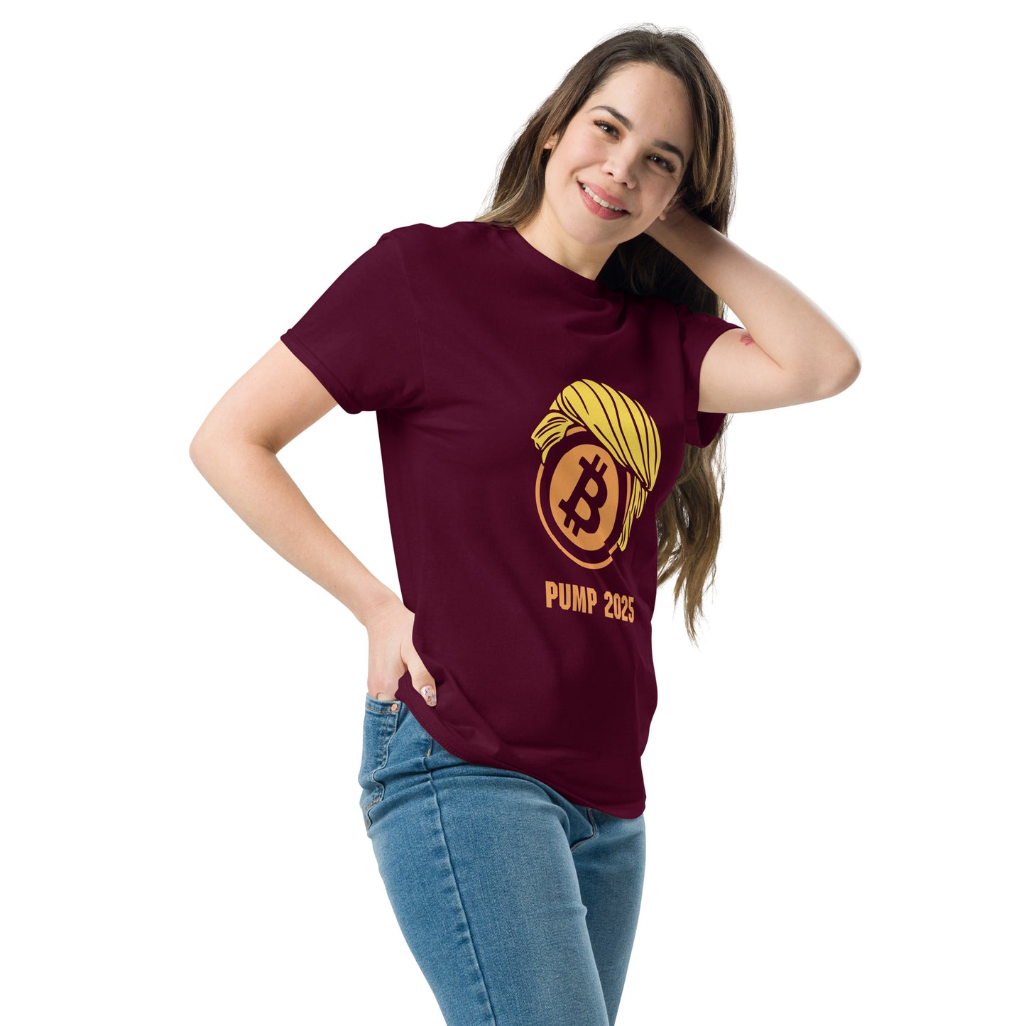 Damen Bitcoin Pump T-Shirt