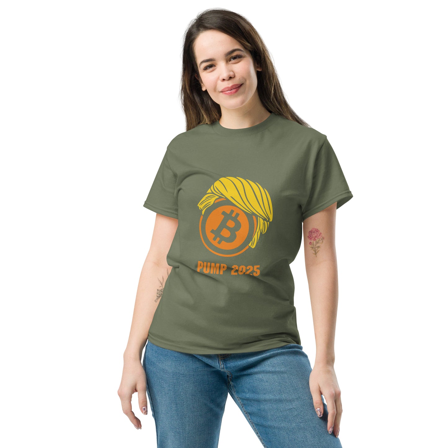 Damen Bitcoin Pump T-Shirt