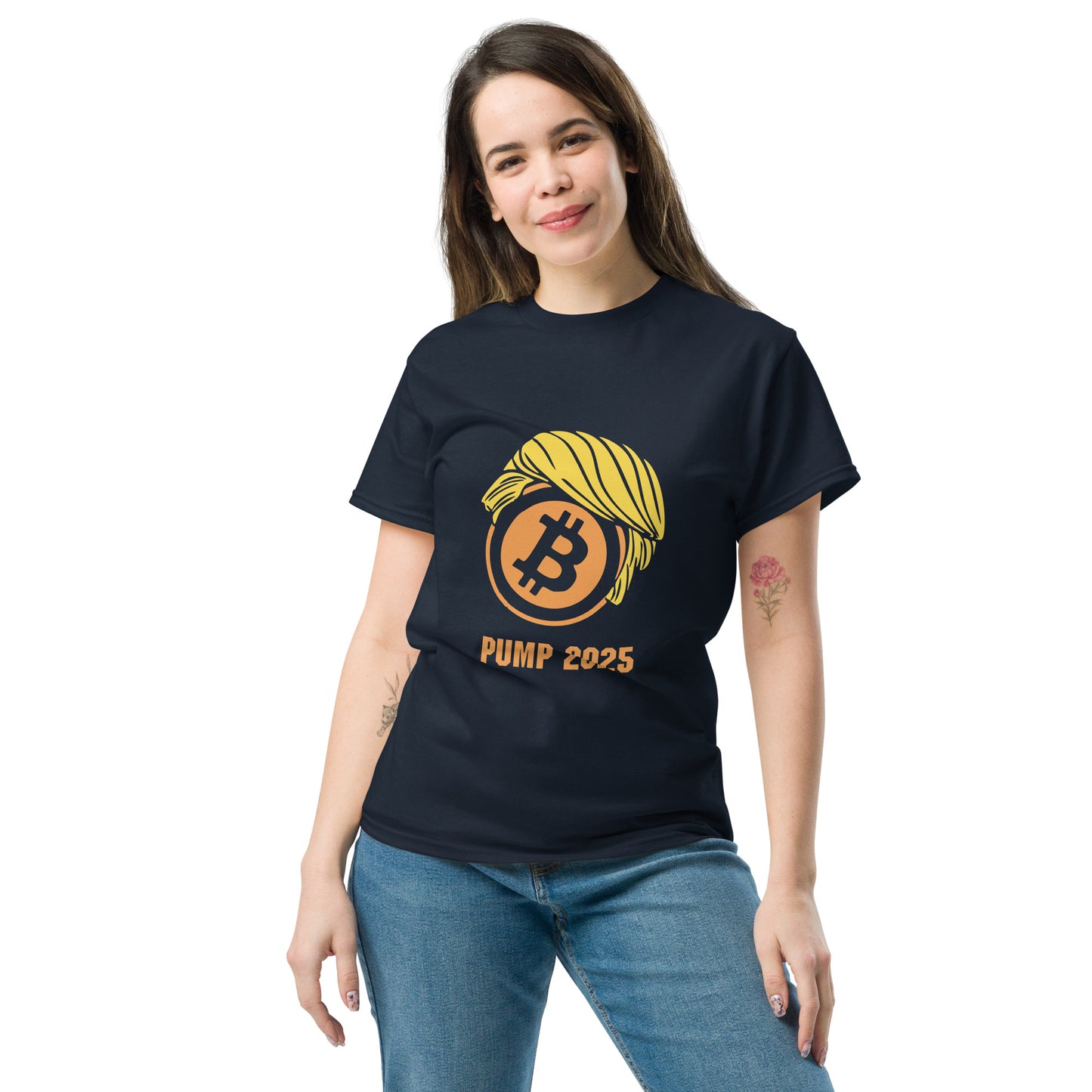 Damen Bitcoin Pump T-Shirt