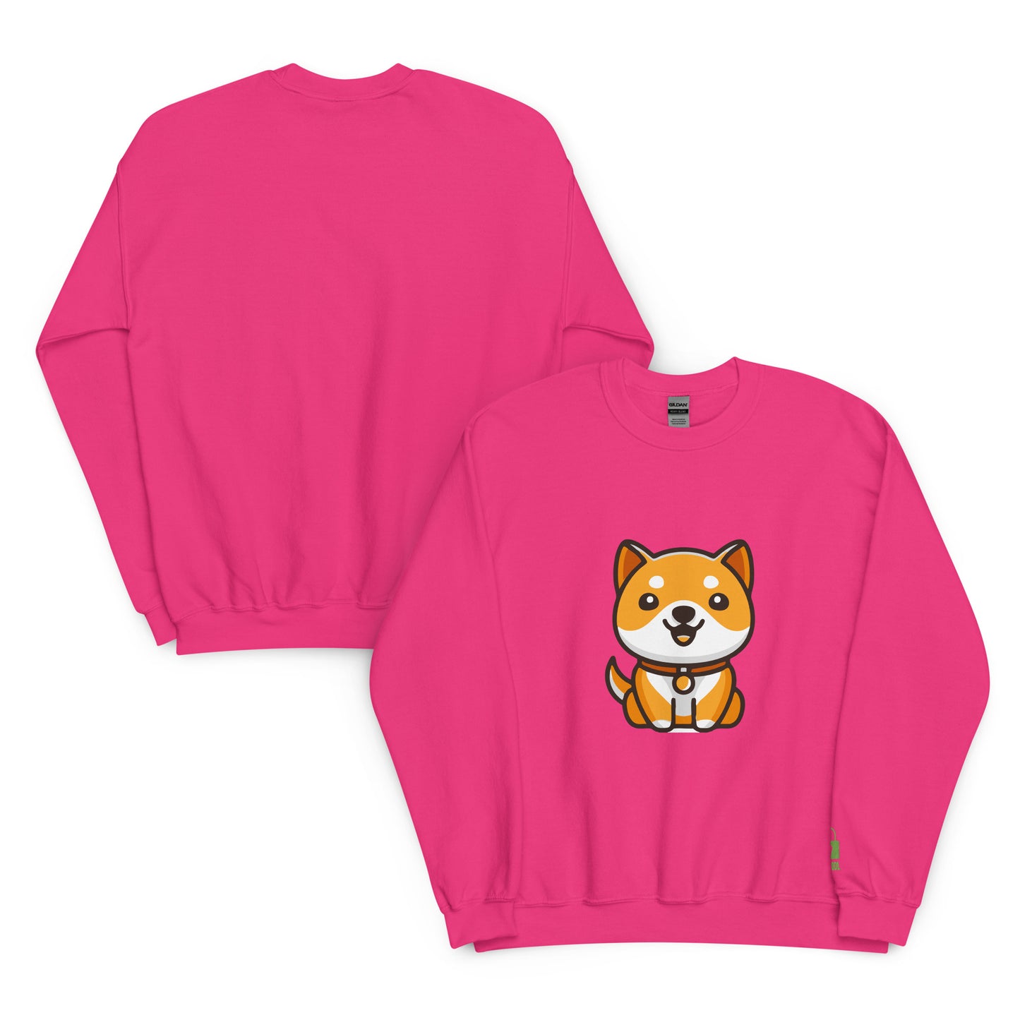 Damen Baby Shiba Inu Sweater