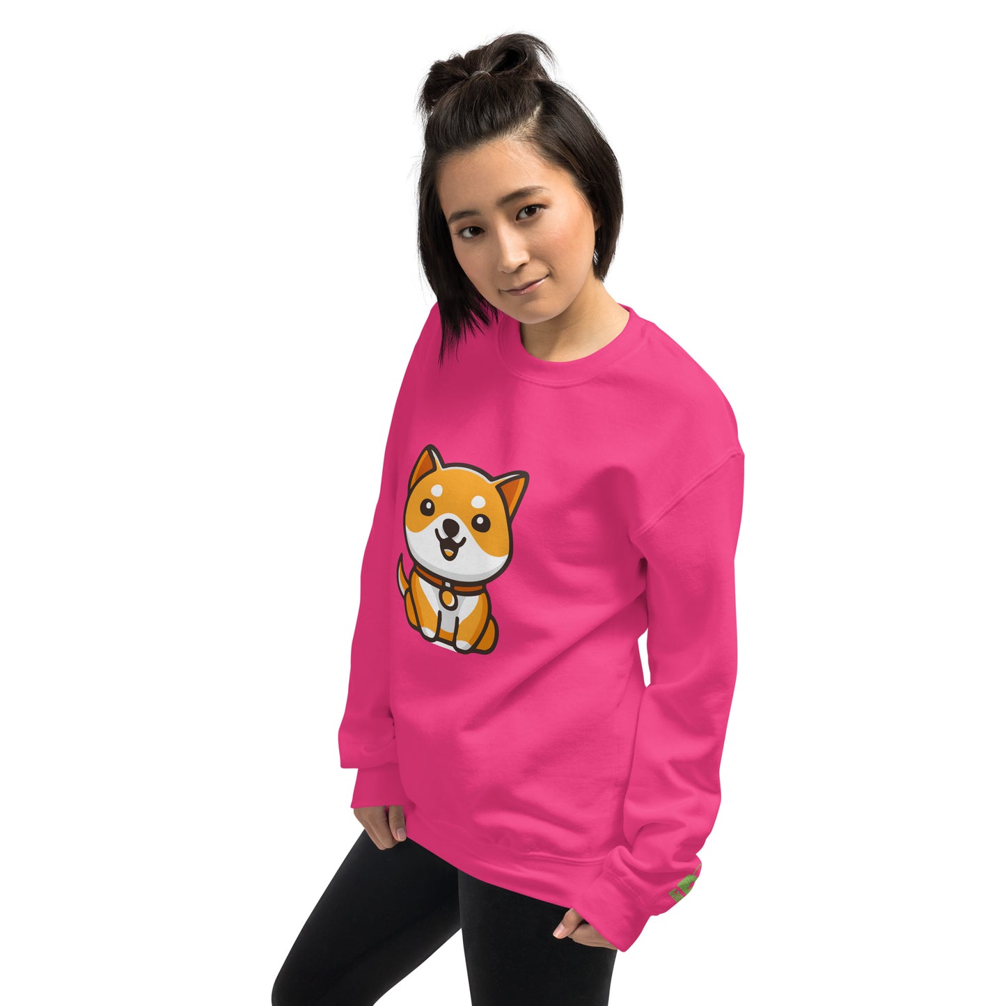 Damen Baby Shiba Inu Sweater