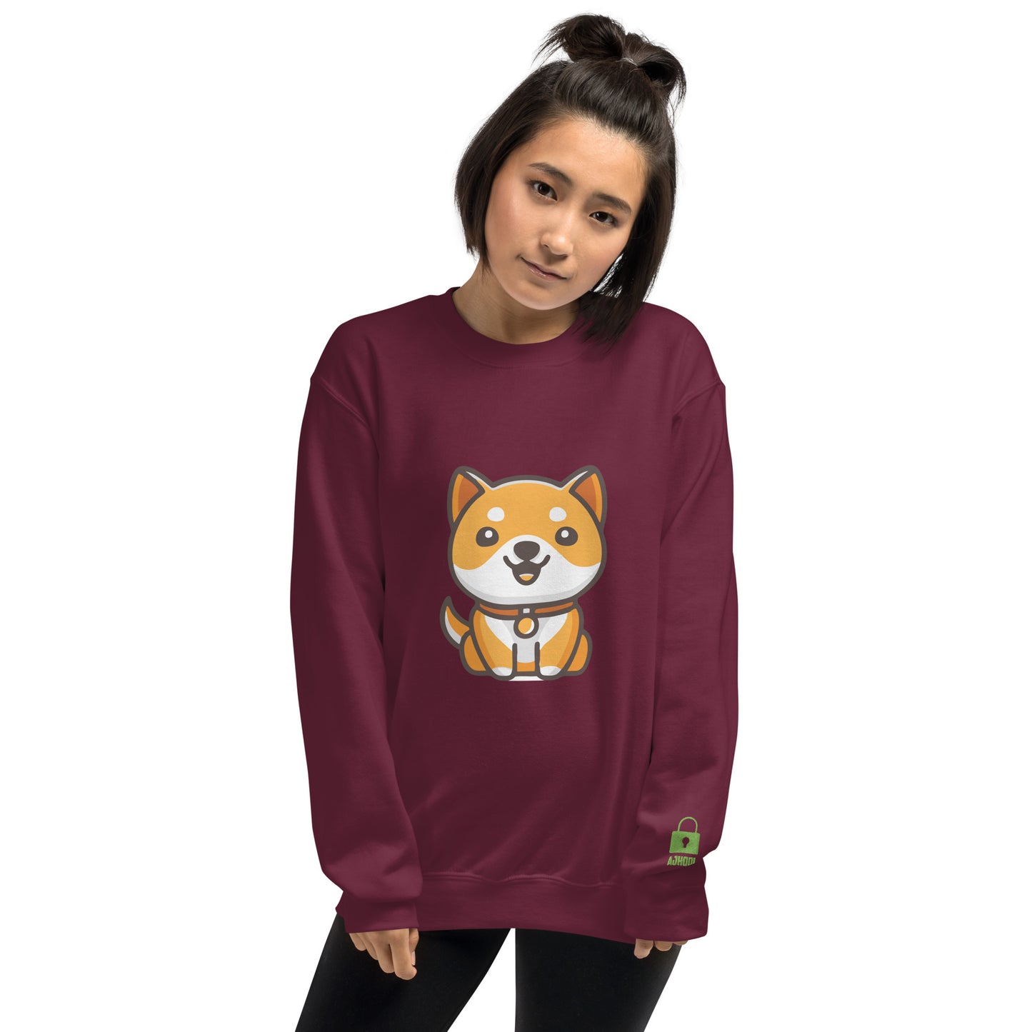 Damen Baby Shiba Inu Sweater