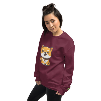 Damen Baby Shiba Inu Sweater