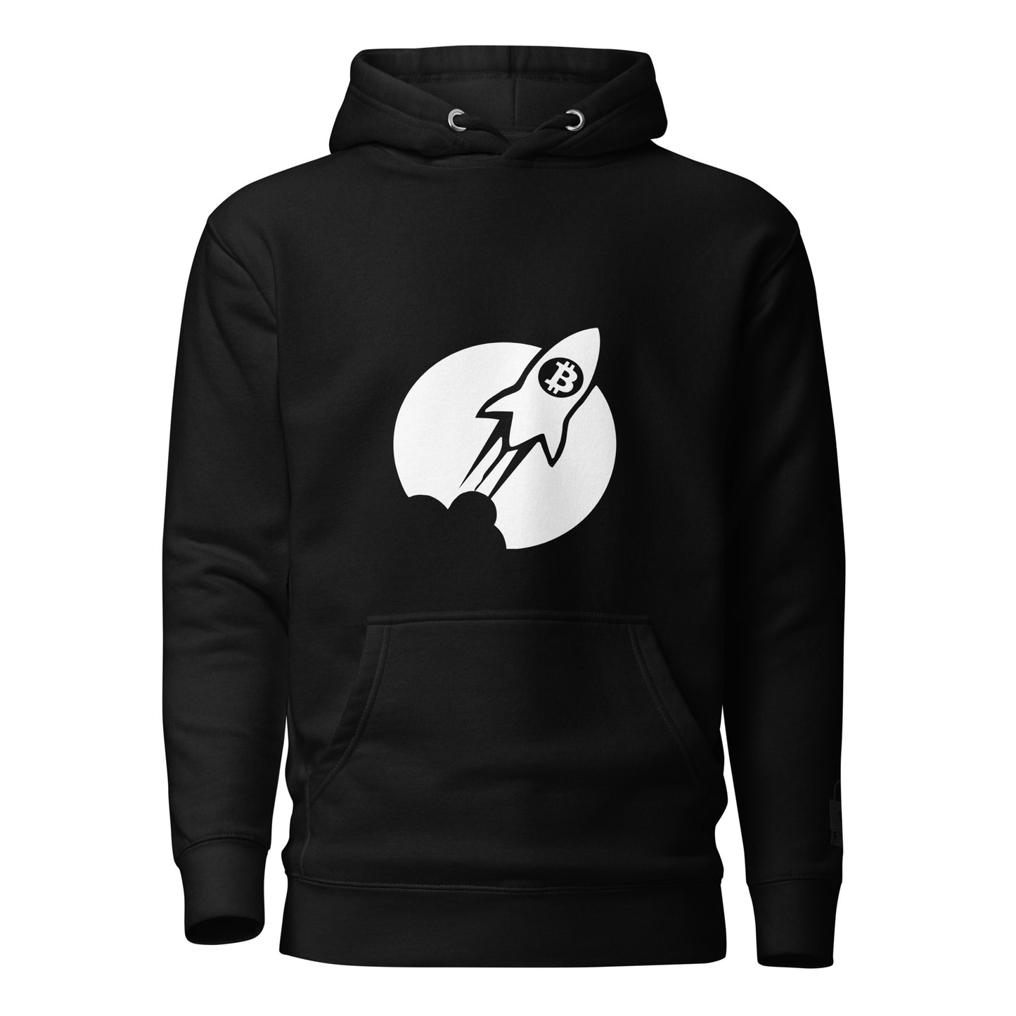Damen Bitcoin To The Moon Hoodie