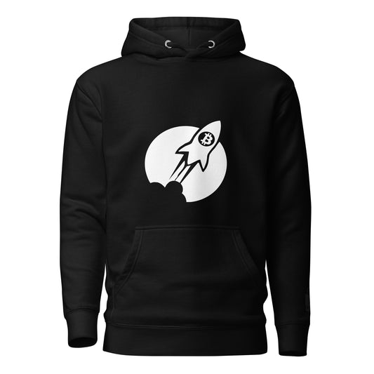 Herren Bitcoin To The Moon Hoodie