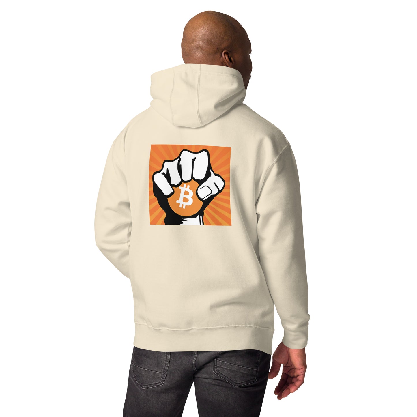 Herren In Bitcoin We Trust Hoodie