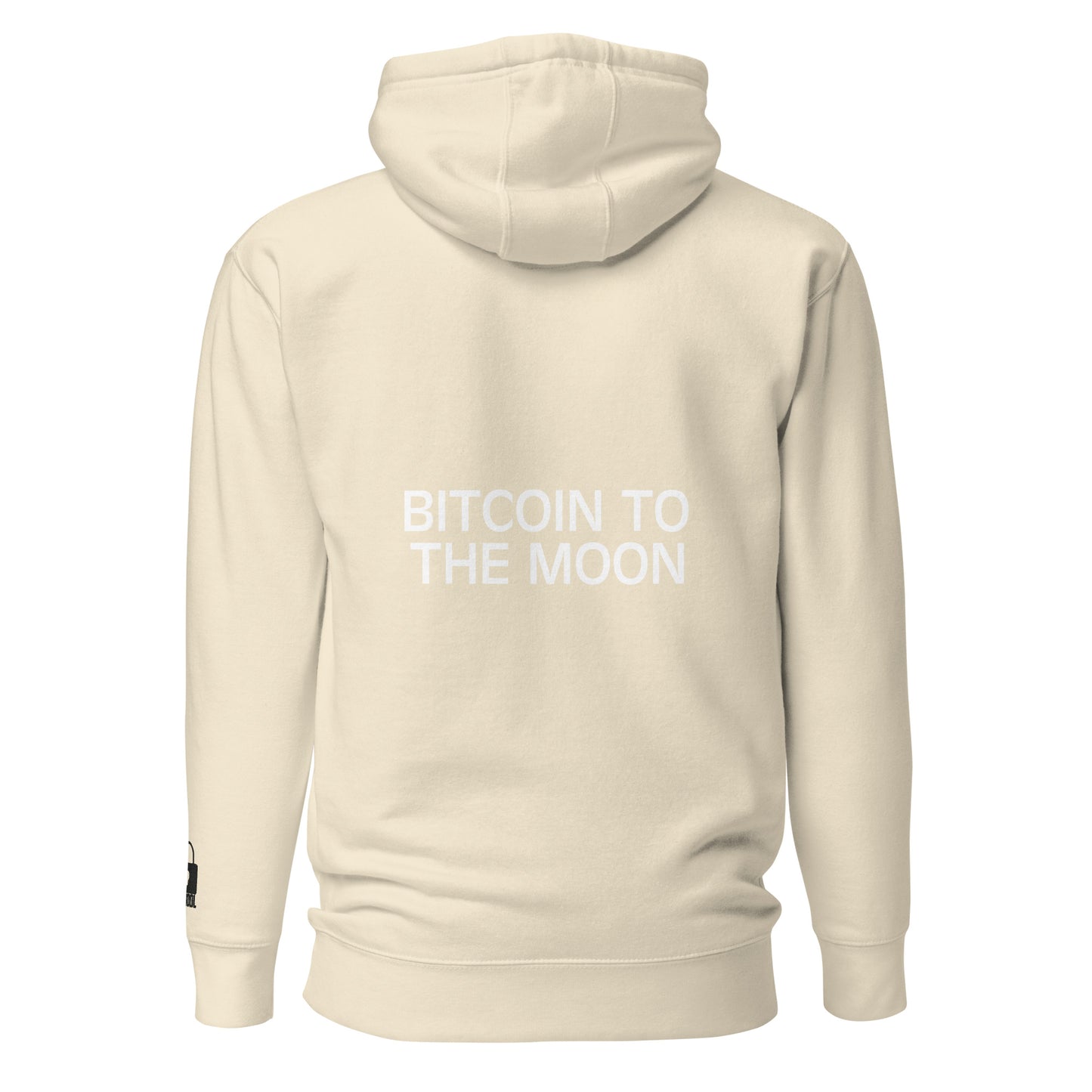 Damen Bitcoin To The Moon Hoodie