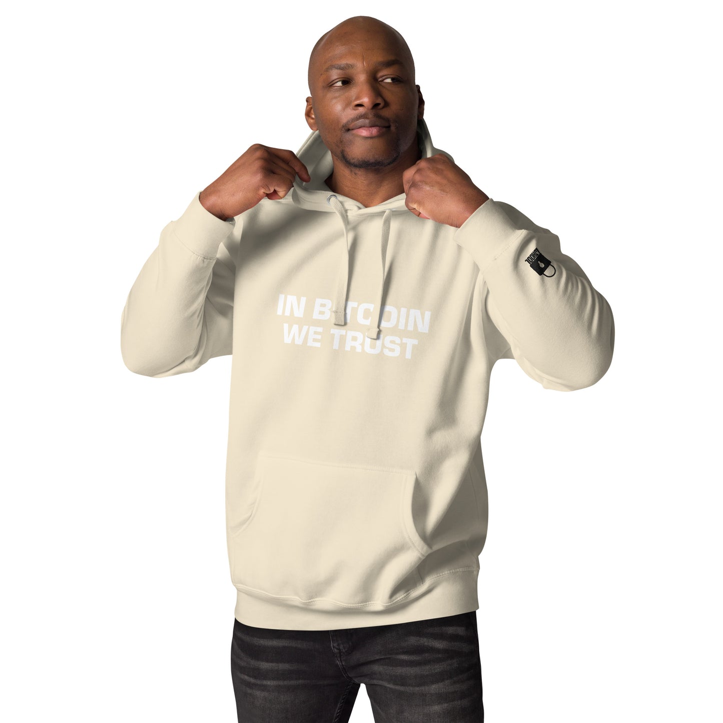 Herren In Bitcoin We Trust Hoodie